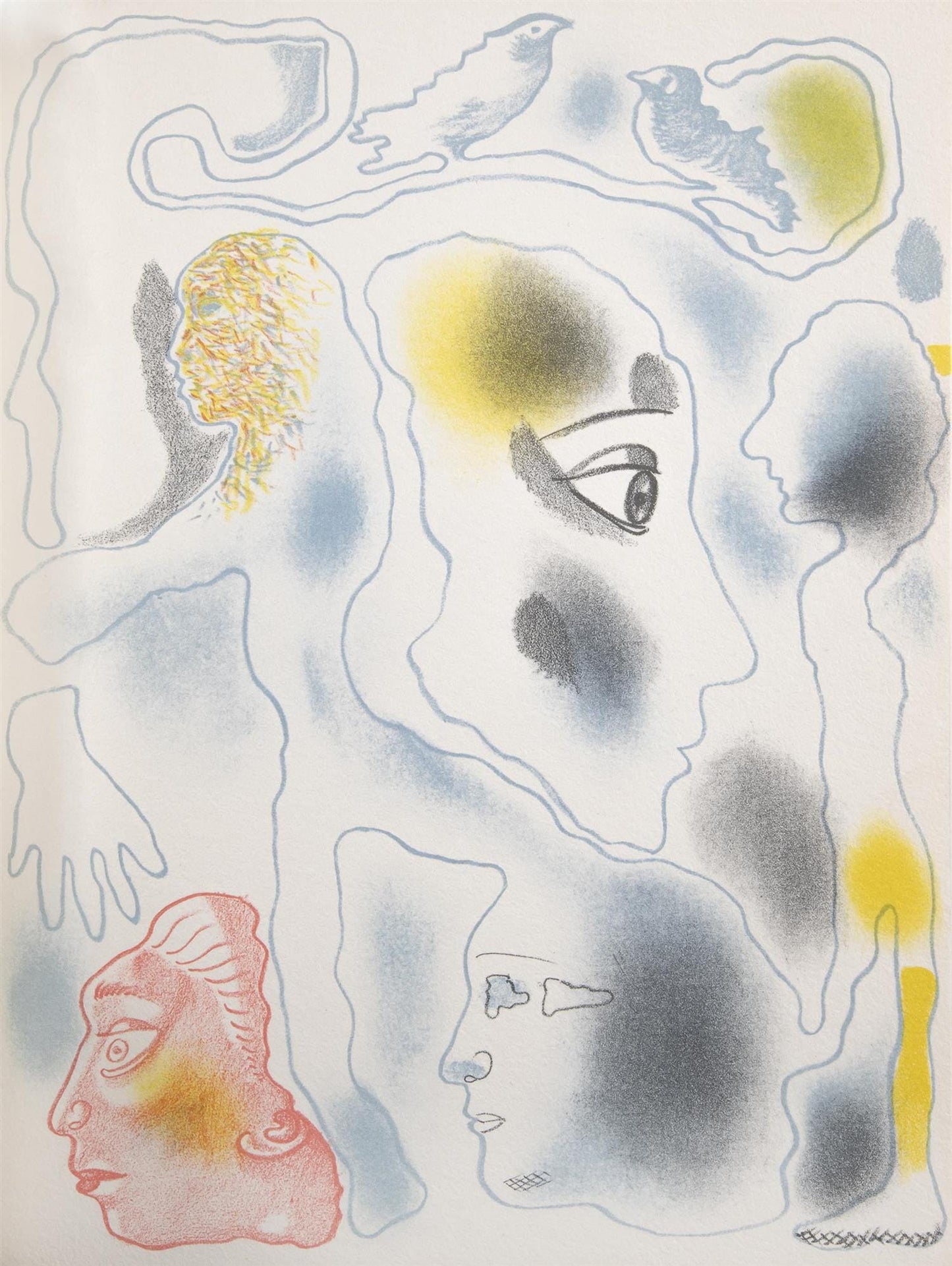 Jorge Castillo, Composition, Ediciones Polgrafa, Redfern Gallery, Lithograph
