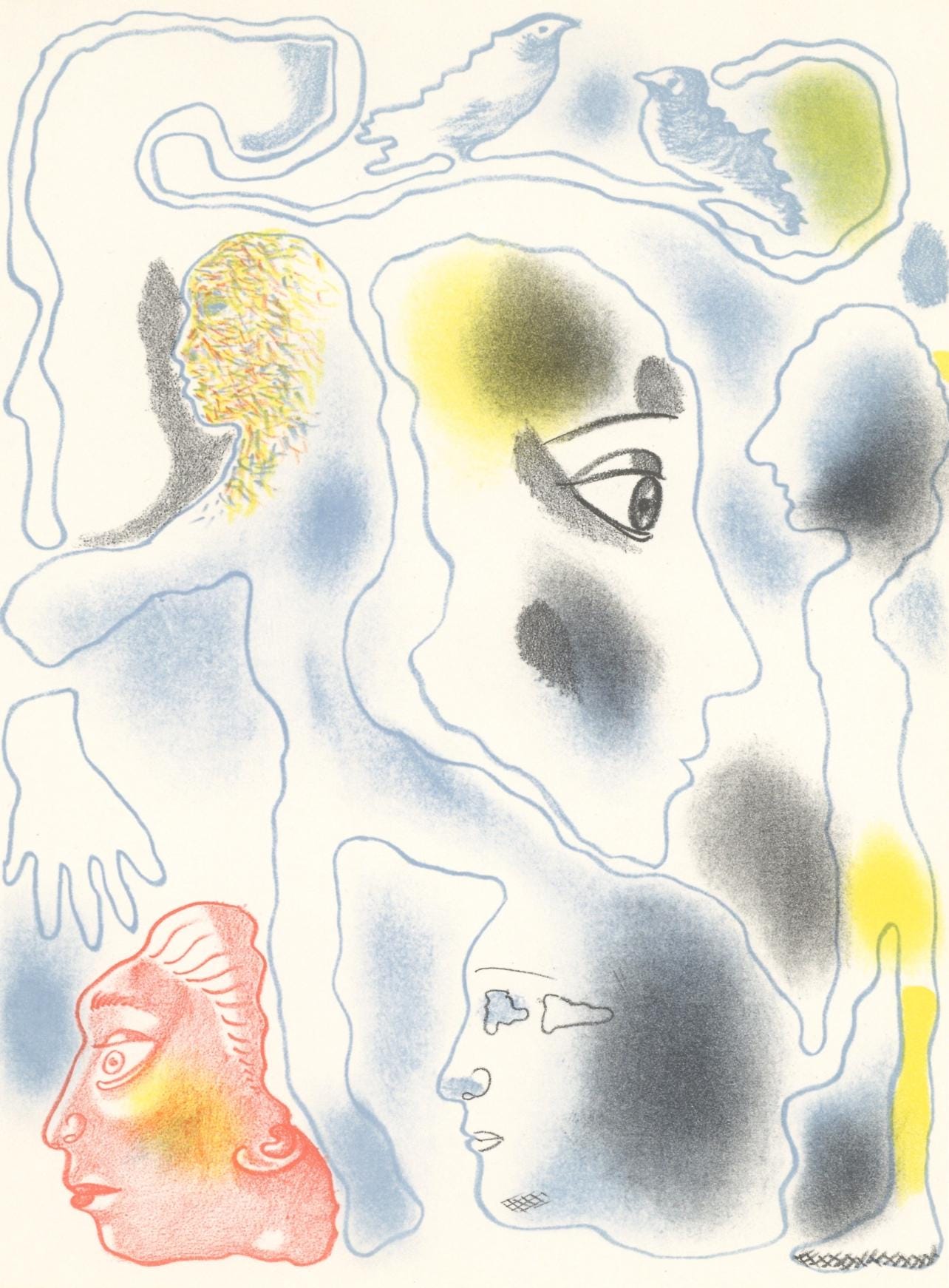 Jorge Castillo, Composition, Ediciones Polgrafa, Redfern Gallery, Lithograph