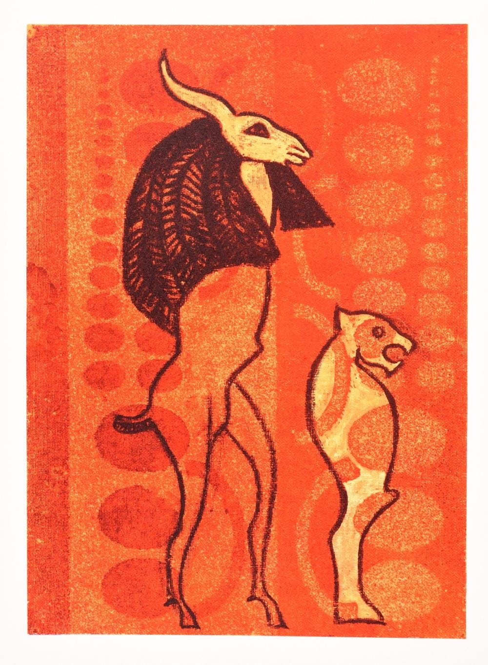 Max Ernst, Judith, Tragdie In Drei Akten, Lithograph