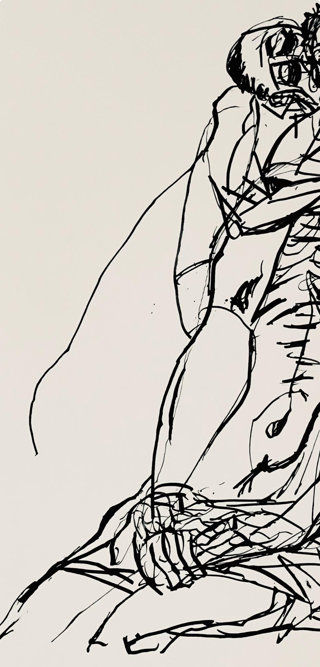 Abraham Rattner, Pieta, Lithograph