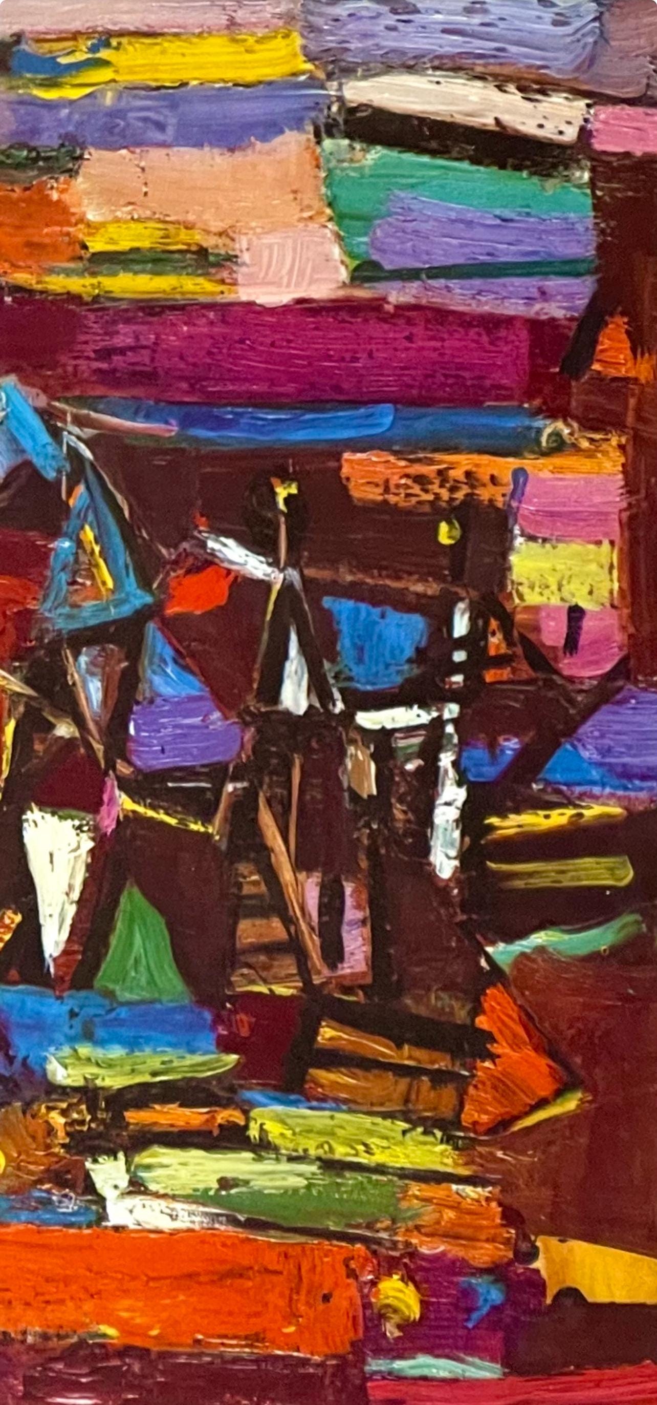 Abraham Rattner, Study For Farmscape, Lithograph