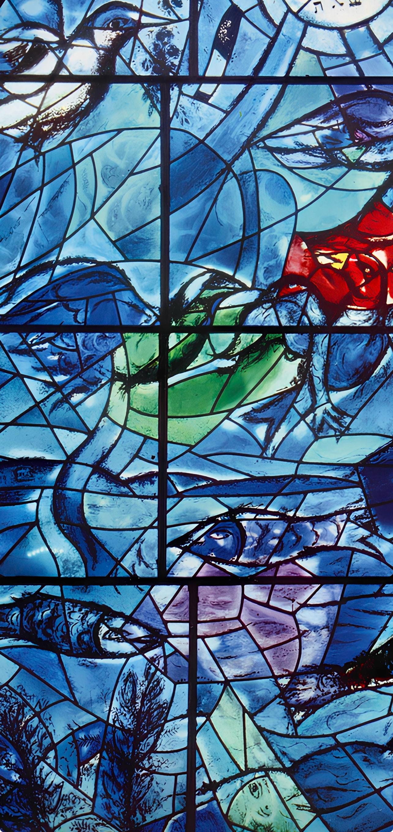 Marc Chagall, Tribe Of Reuben, Jerusalem Windows, Lithograph
