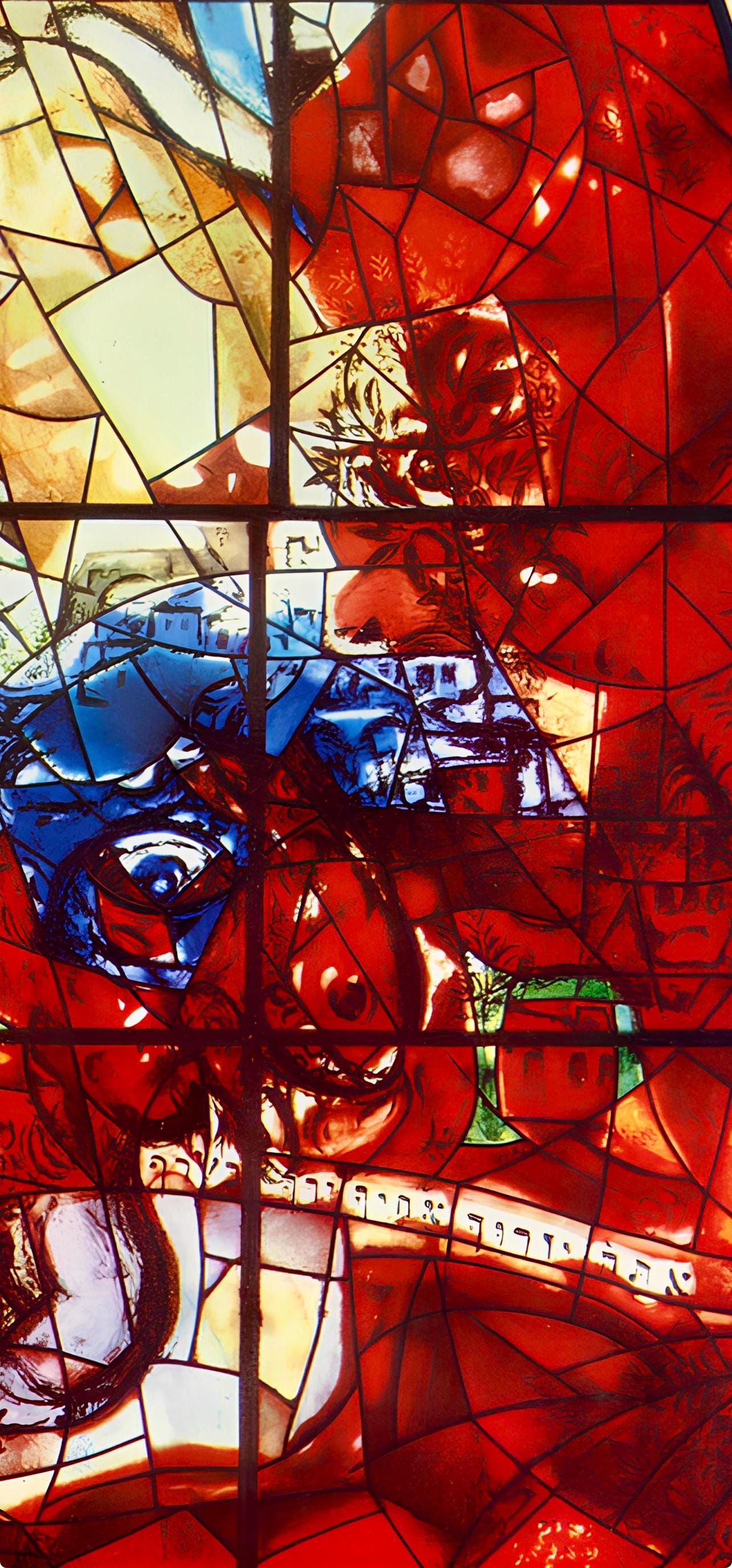 Marc Chagall, Tribe Of Judah, Jerusalem Windows, Lithograph