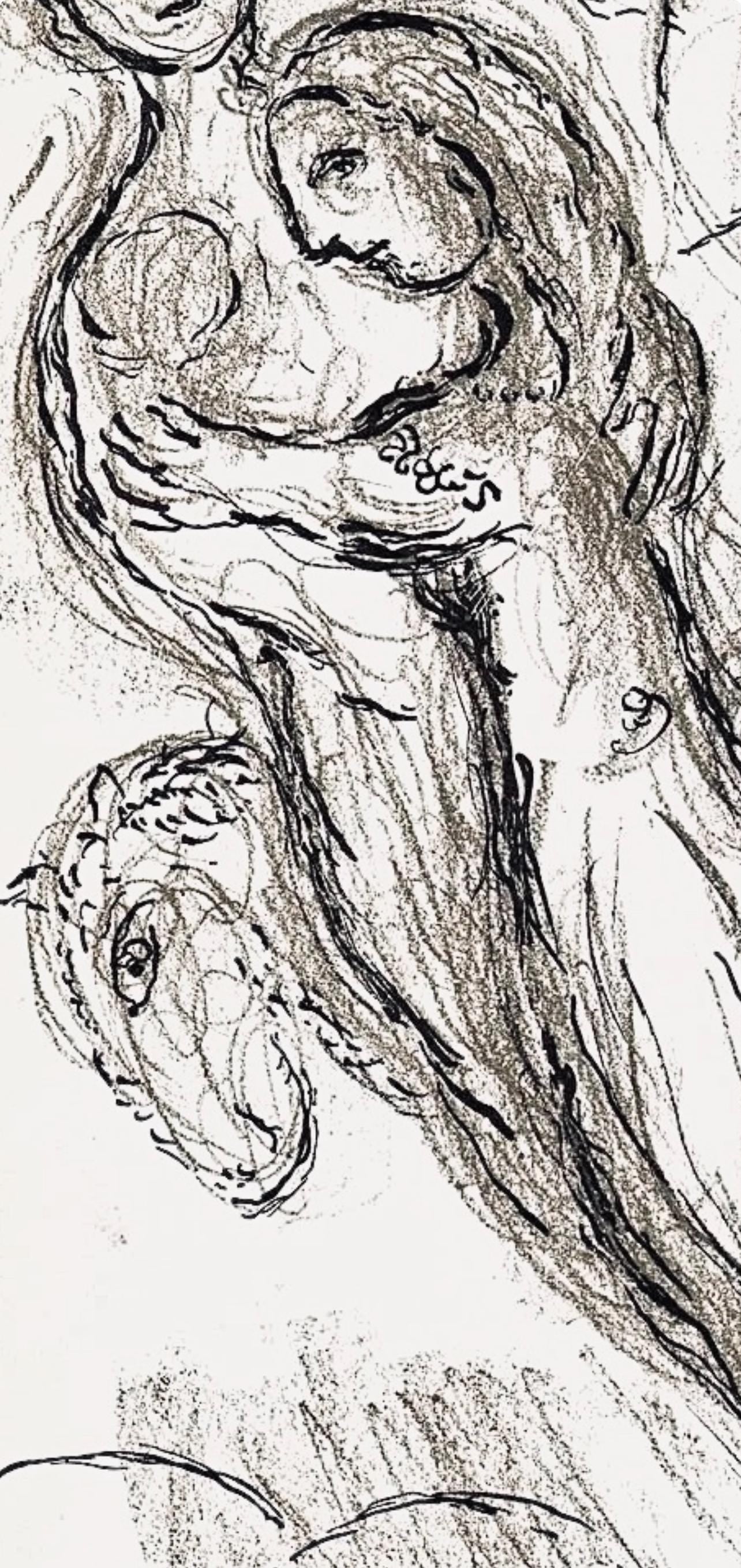 Marc Chagall, Composition (Cramer 61), Le Plafond De L'Opra De Paris, Lithograph