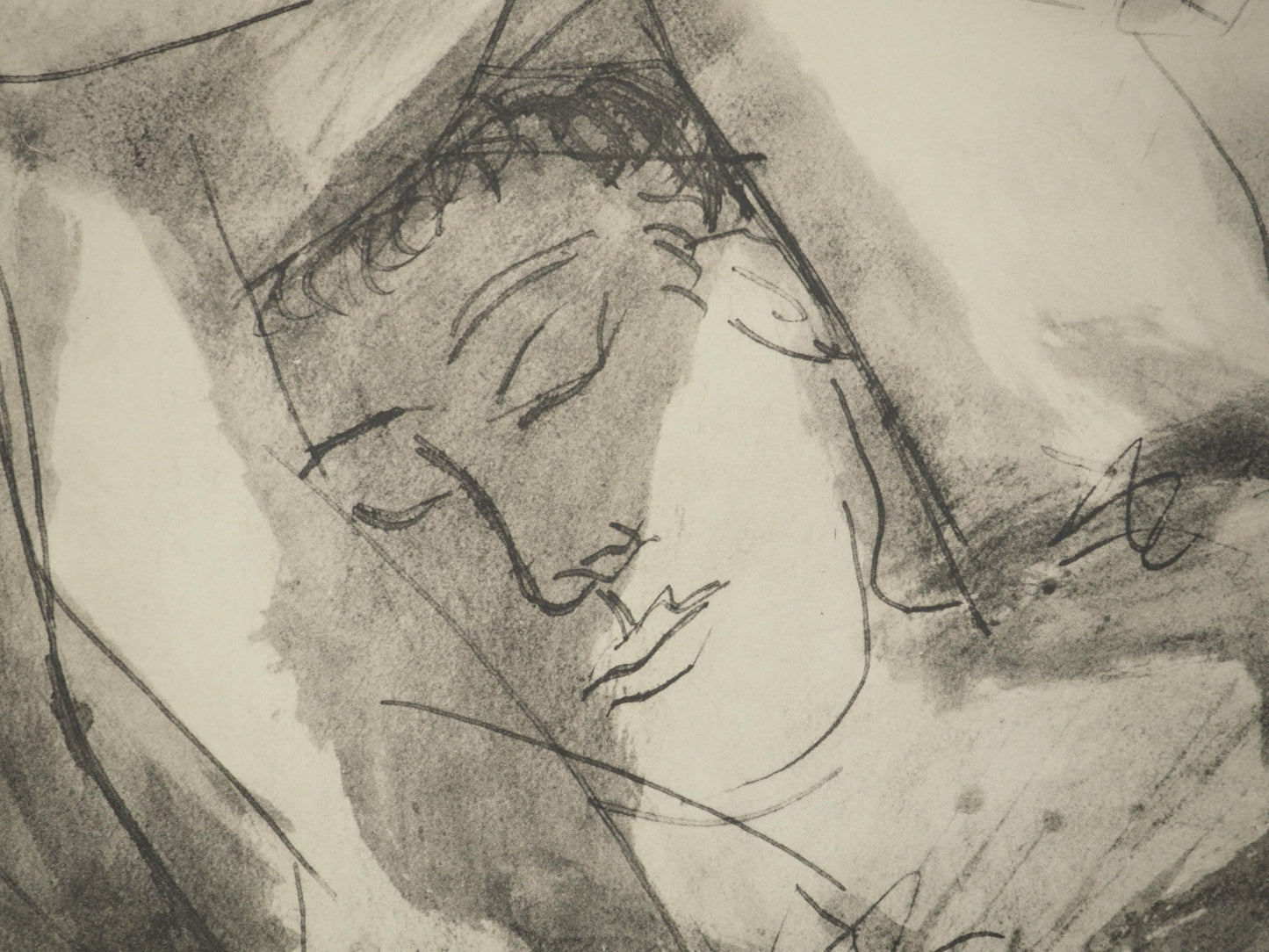 Pablo Picasso, Composition (Orozco 238), Picasso, La Flte Double, Lithograph