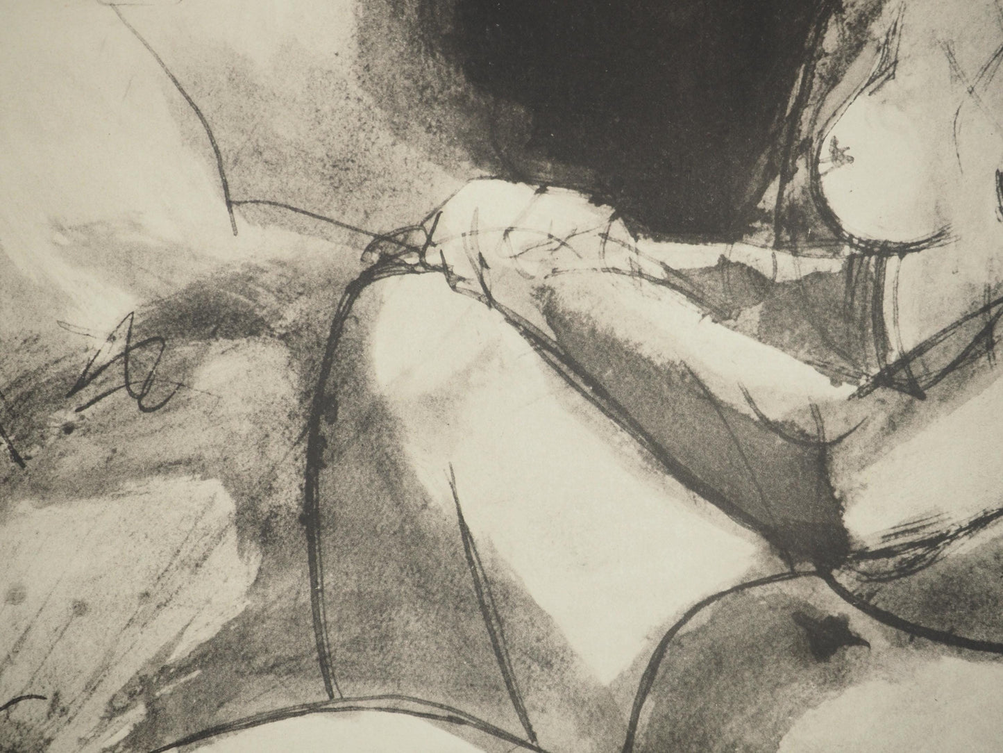 Pablo Picasso, Composition (Orozco 238), Picasso, La Flte Double, Lithograph