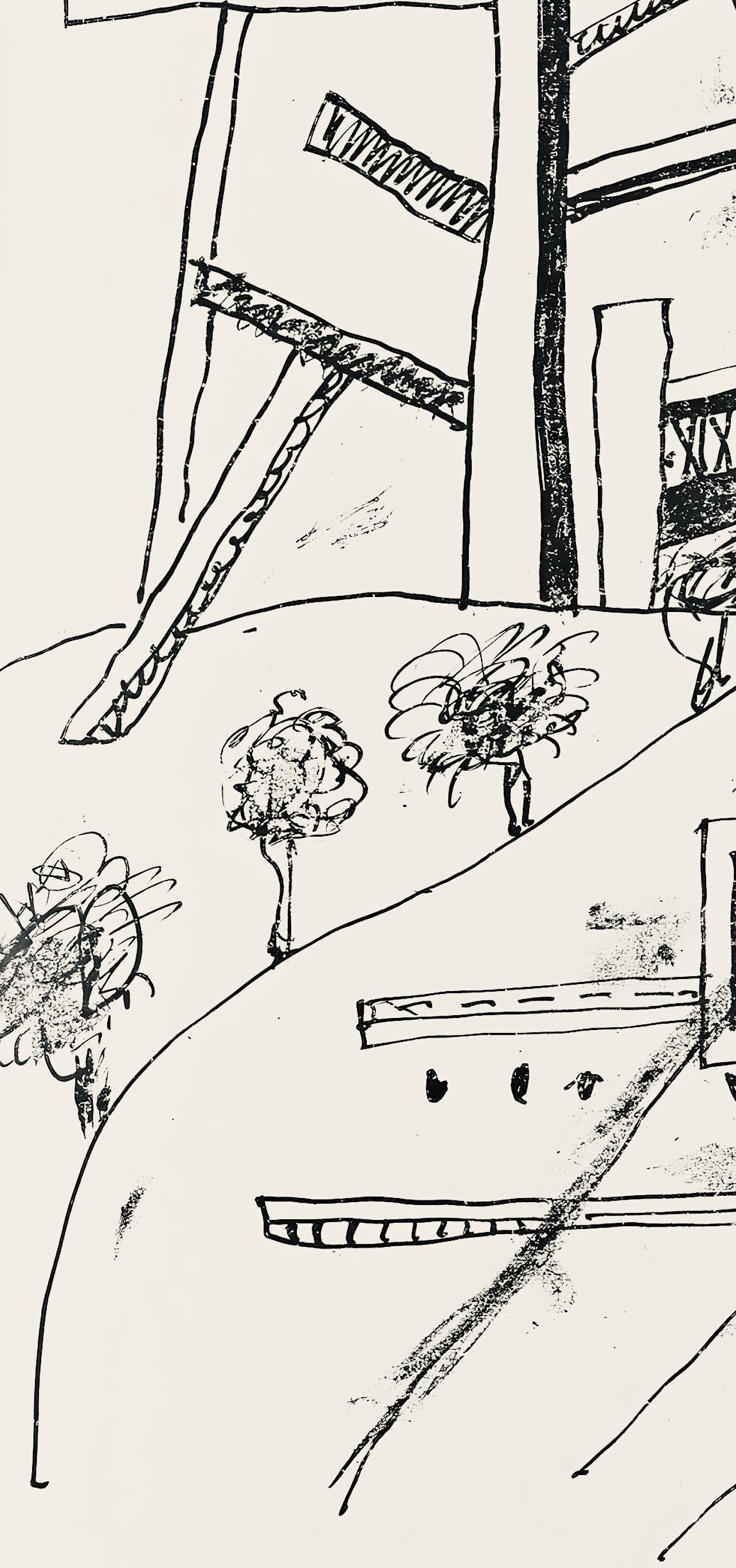 Fernand Lger, Composition (Saphire 24-38), Les Illuminations, Lithograph