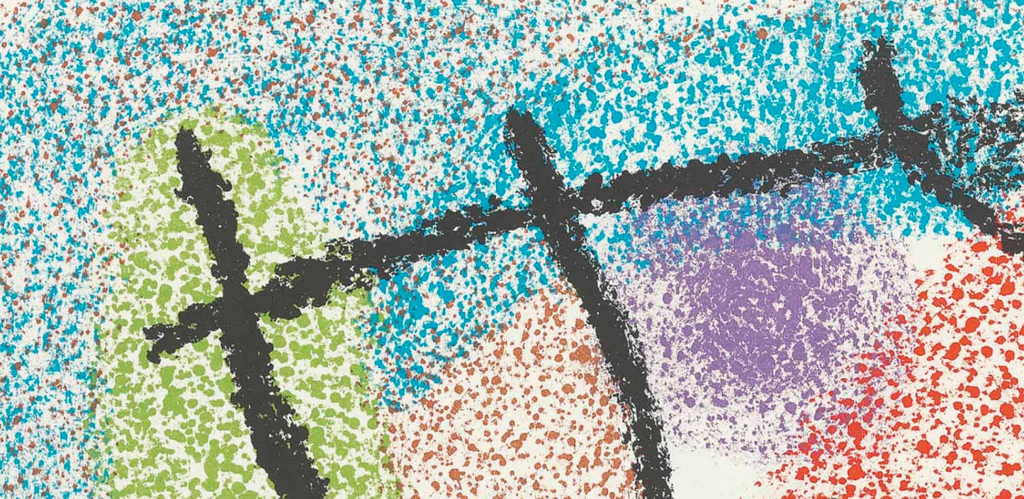 Joan Mir, Composition (Cramer 103; Mourlot 382-383), Mir Cartones 1956-1965, Lithograph