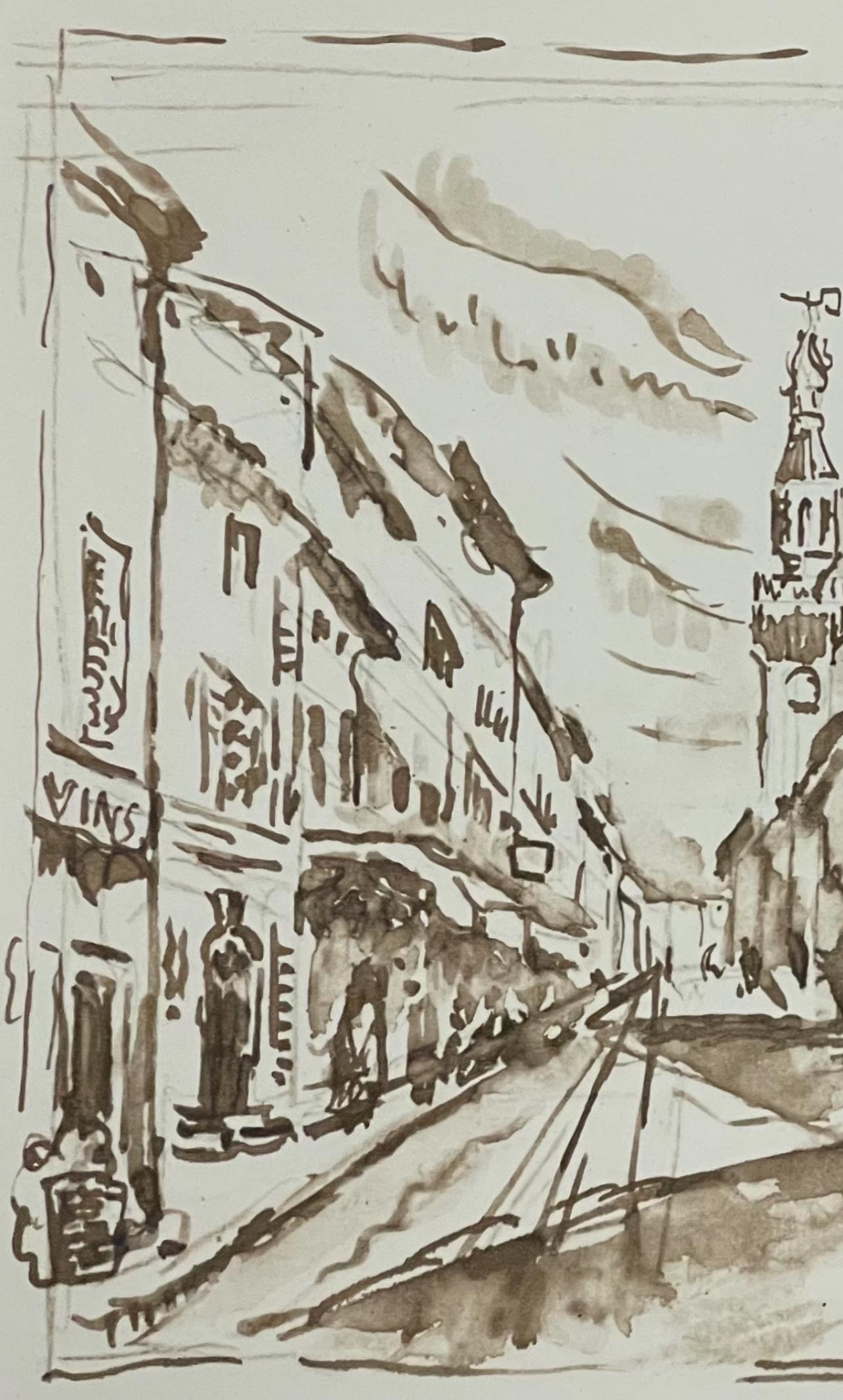 Paul Signac, Avignon. Le Motif De Jongkind, Signac Dessins, Lithograph