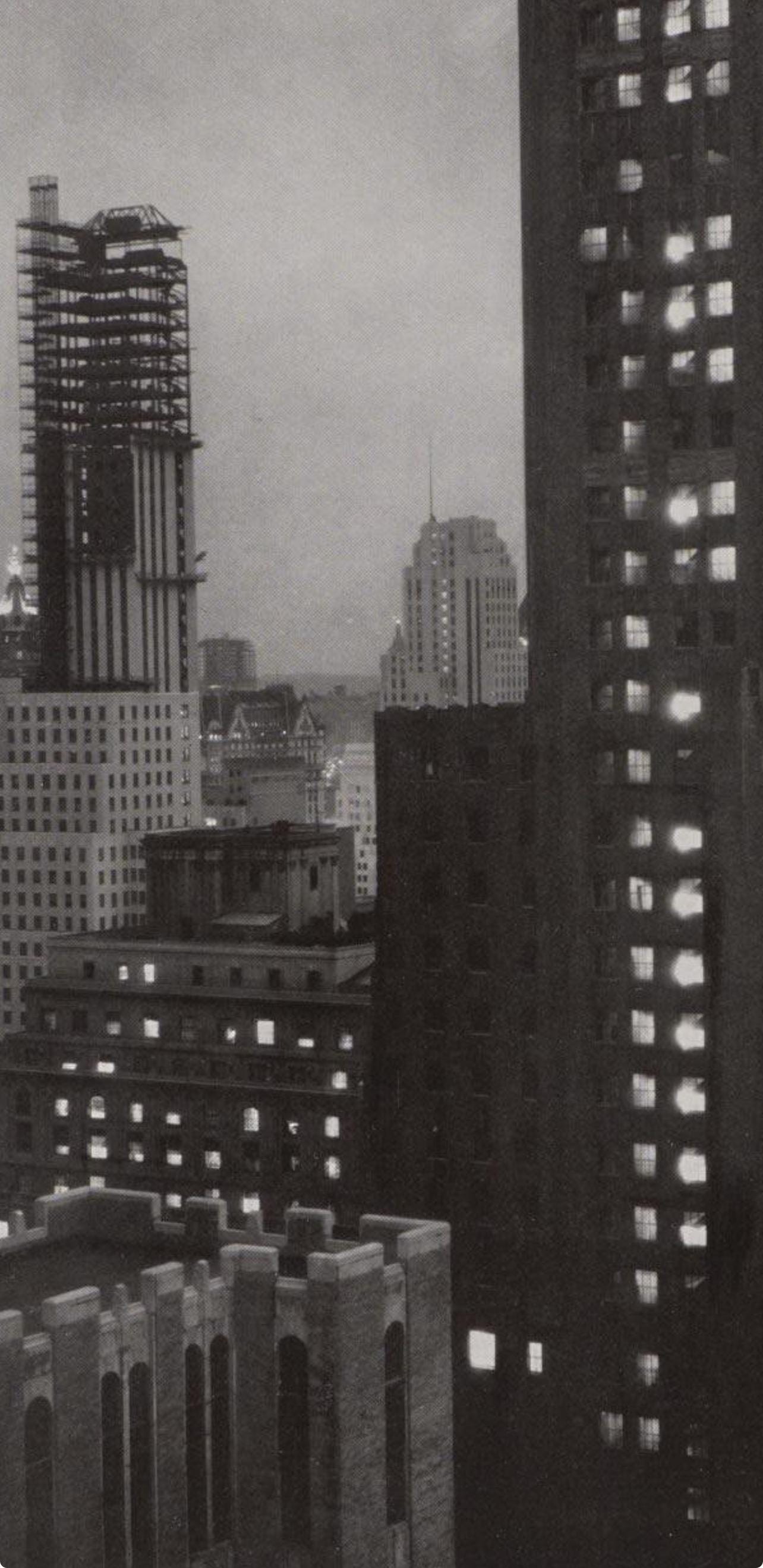 Alfred Stieglitz, Evening From The Shelton, Alfred Stieglitz Memorial Portfolio 1864-1946, Halftone