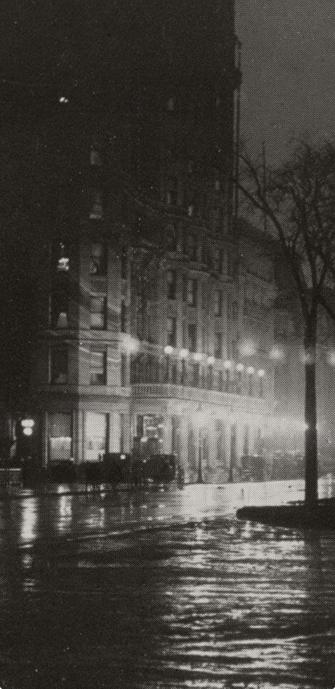 Alfred Stieglitz, Night, New York, Alfred Stieglitz Memorial Portfolio 1864-1946, Halftone