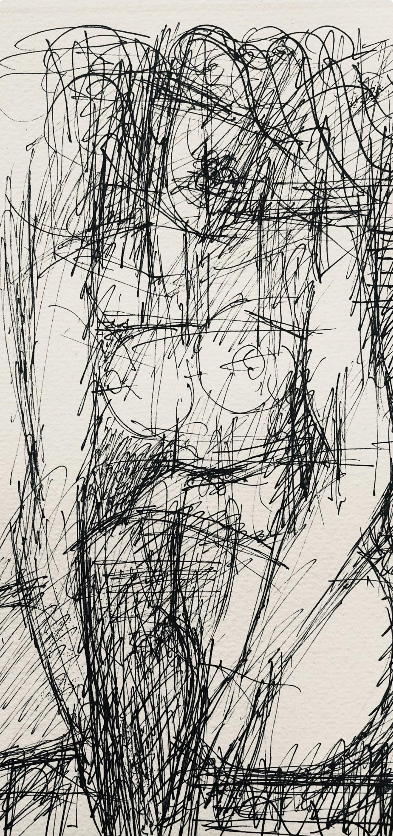 Marcel Gromaire, Composition, Gromaire, Lithograph