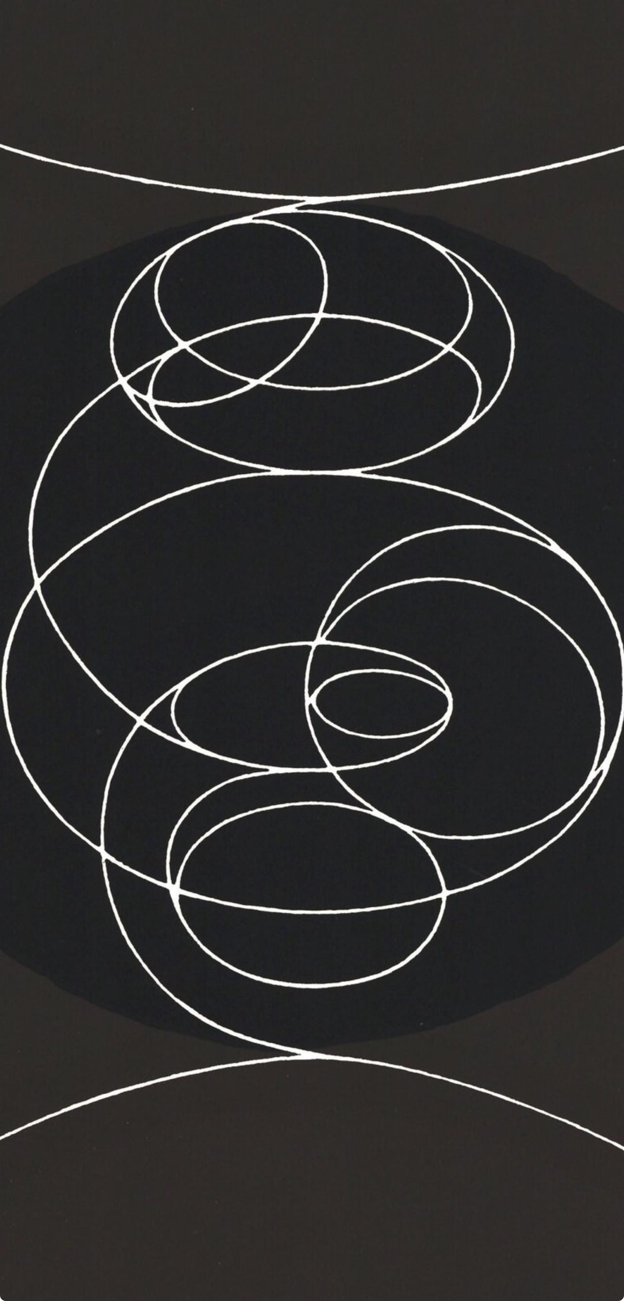 Pablo Palazuelo, Composition, Hommage Aim Et Marguerite Maeght, Derrire Le Miroir, Lithograph