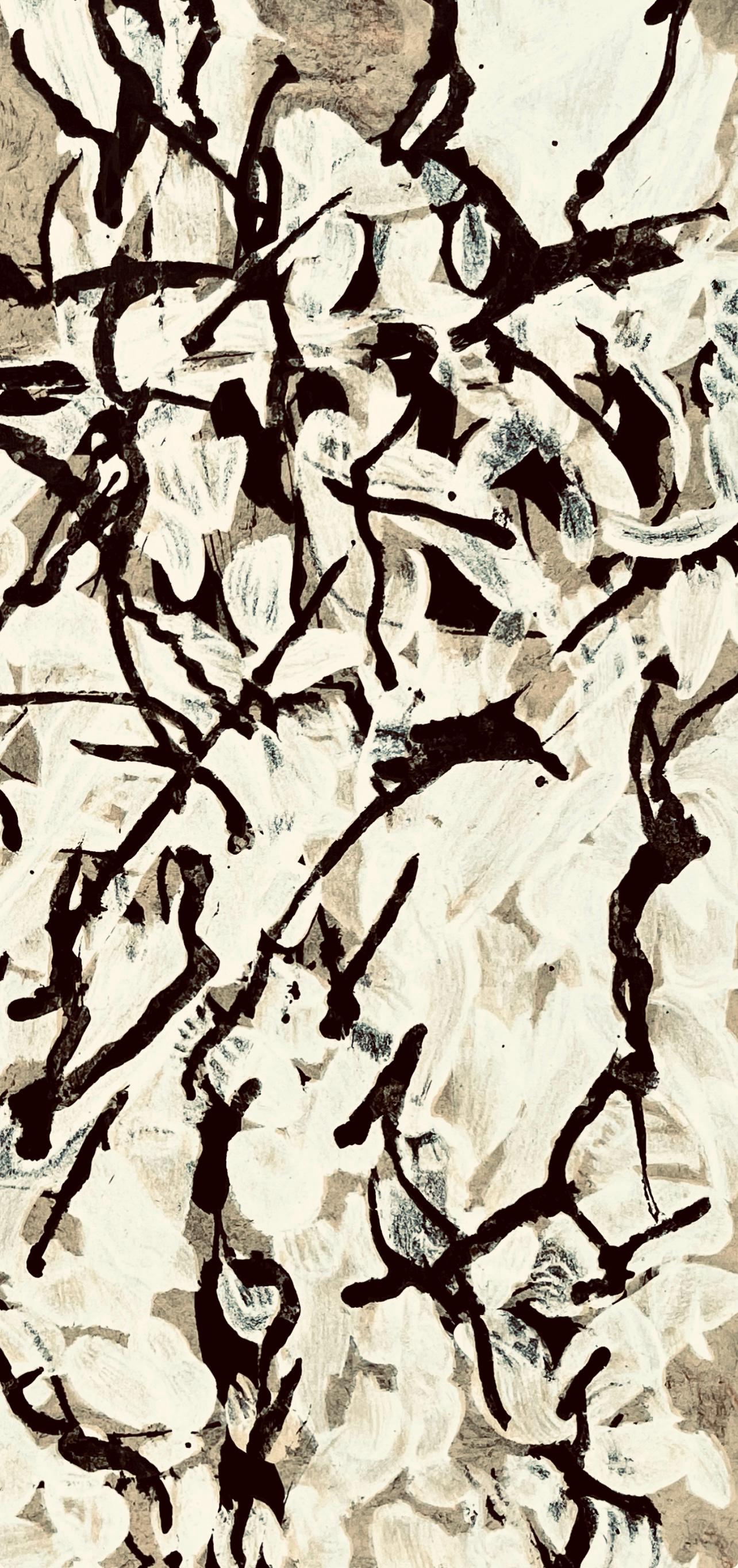 Jean-Paul Riopelle, Composition, Derrire Le Miroir, Lithograph