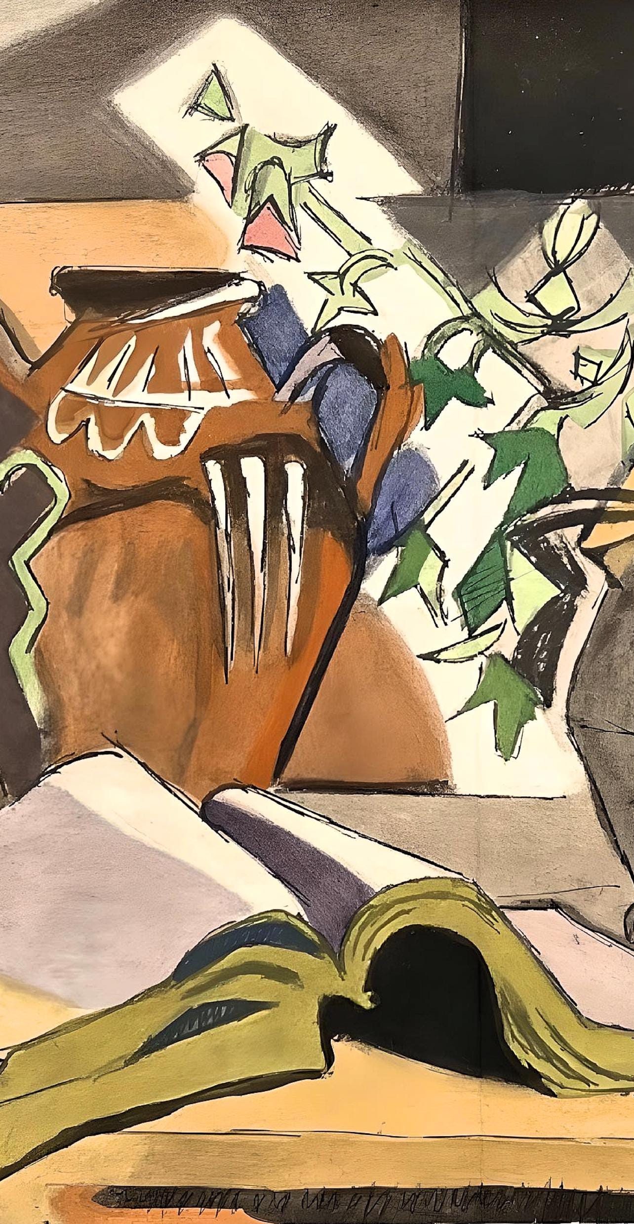 Andr Lhote, Composition, Loge De Andr Lhote, Lithograph
