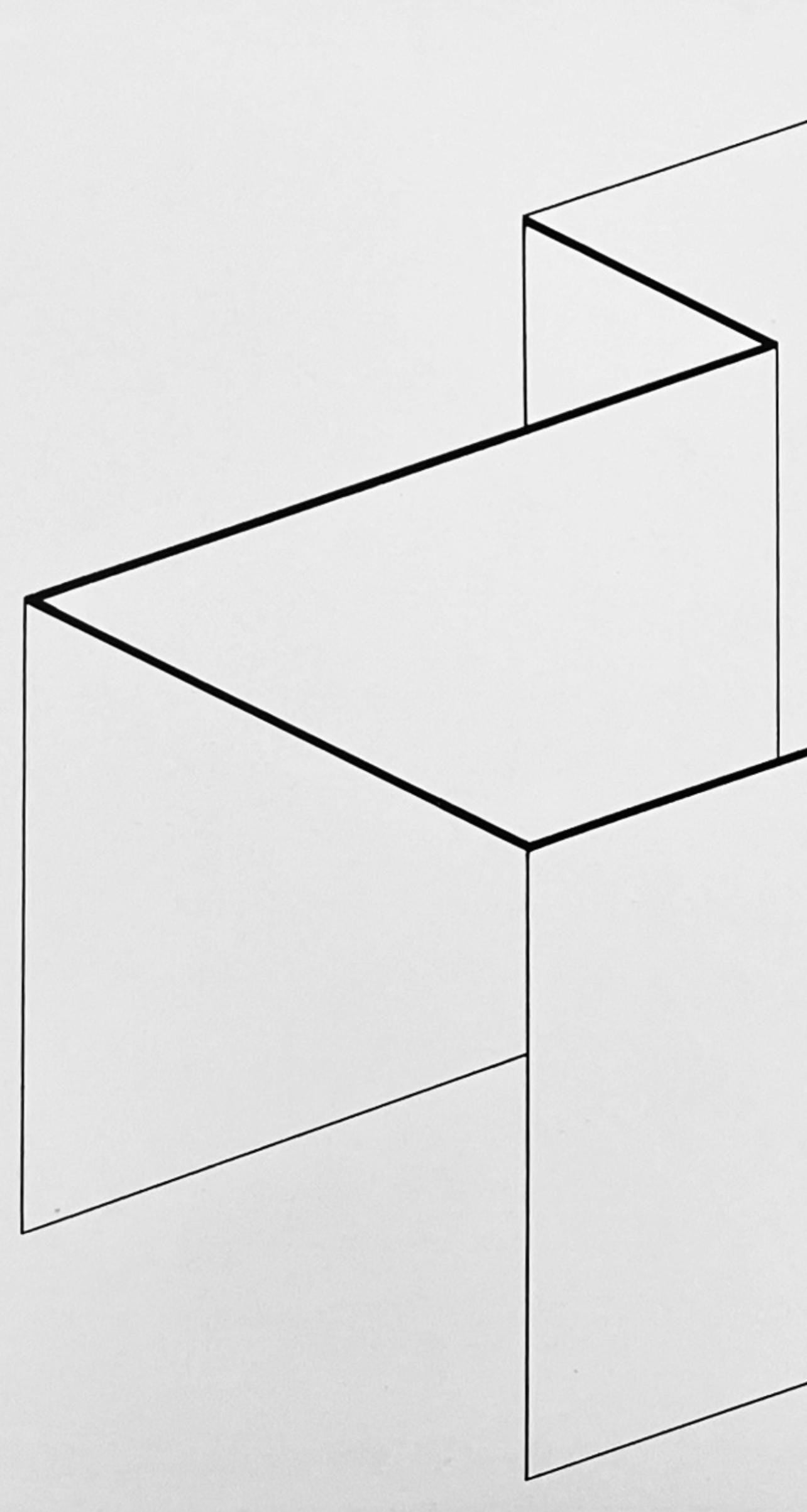 Josef Albers, Composition, Josef Albers Zeichnungen Drawings, Lithograph