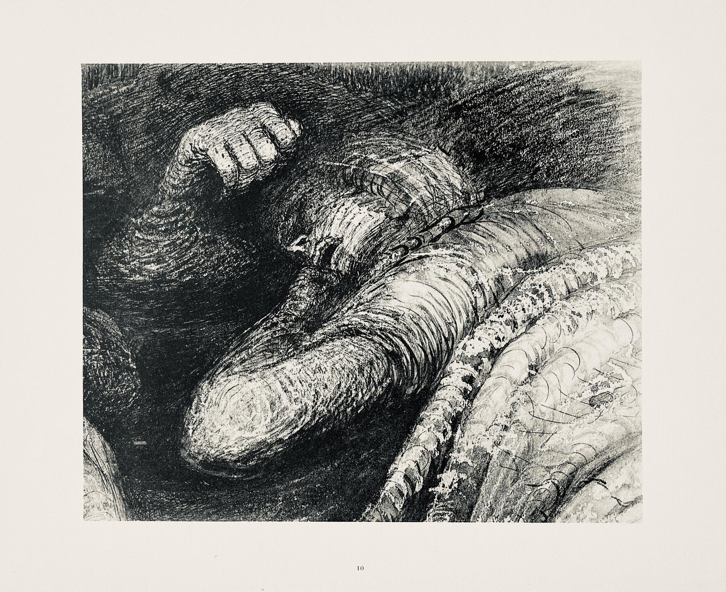 Henry Moore, Two Sleeping Shelterers (Detail), The Drawings Of Henry Moore, Lithograph