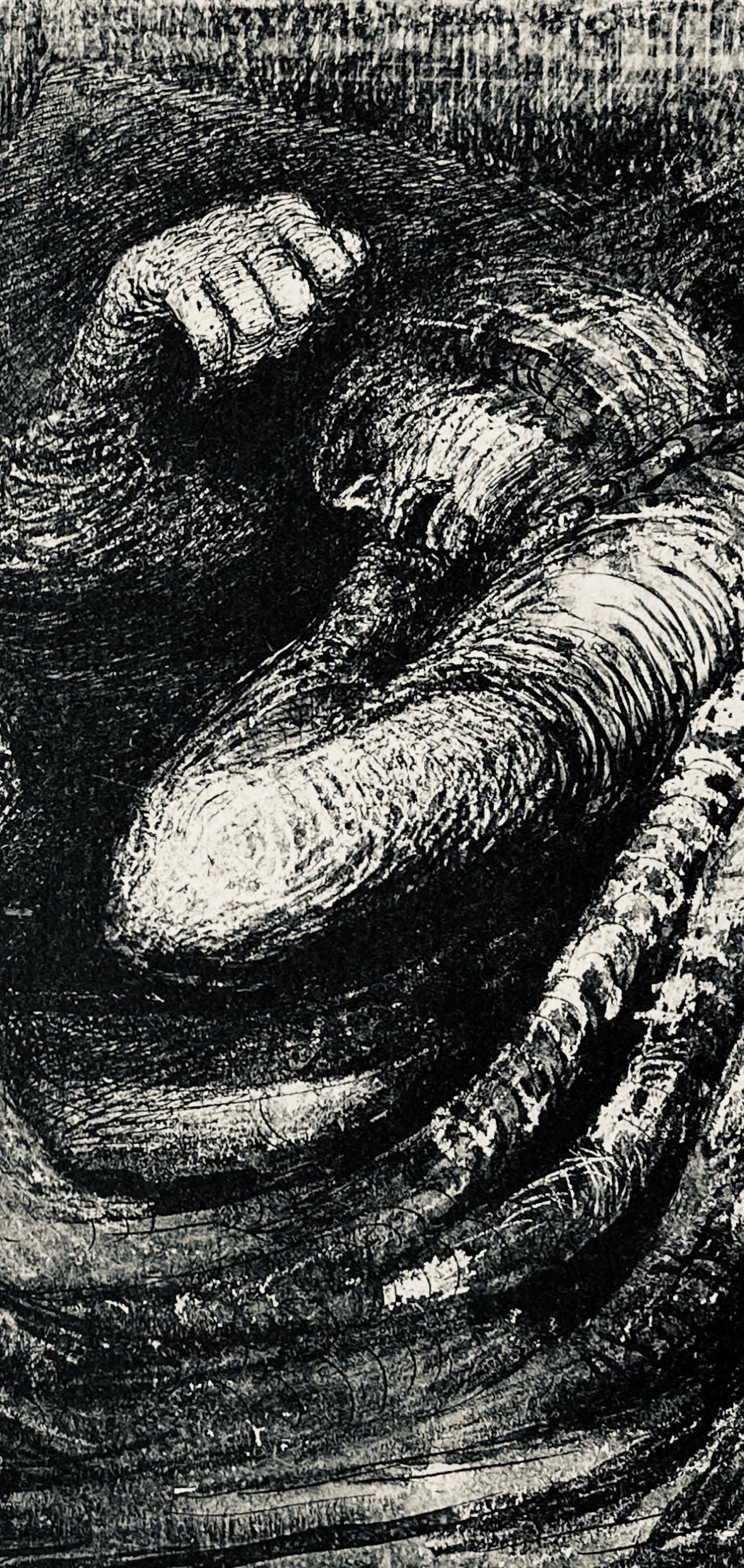Henry Moore, Two Sleeping Shelterers, The Drawings Of Henry Moore, Lithograph