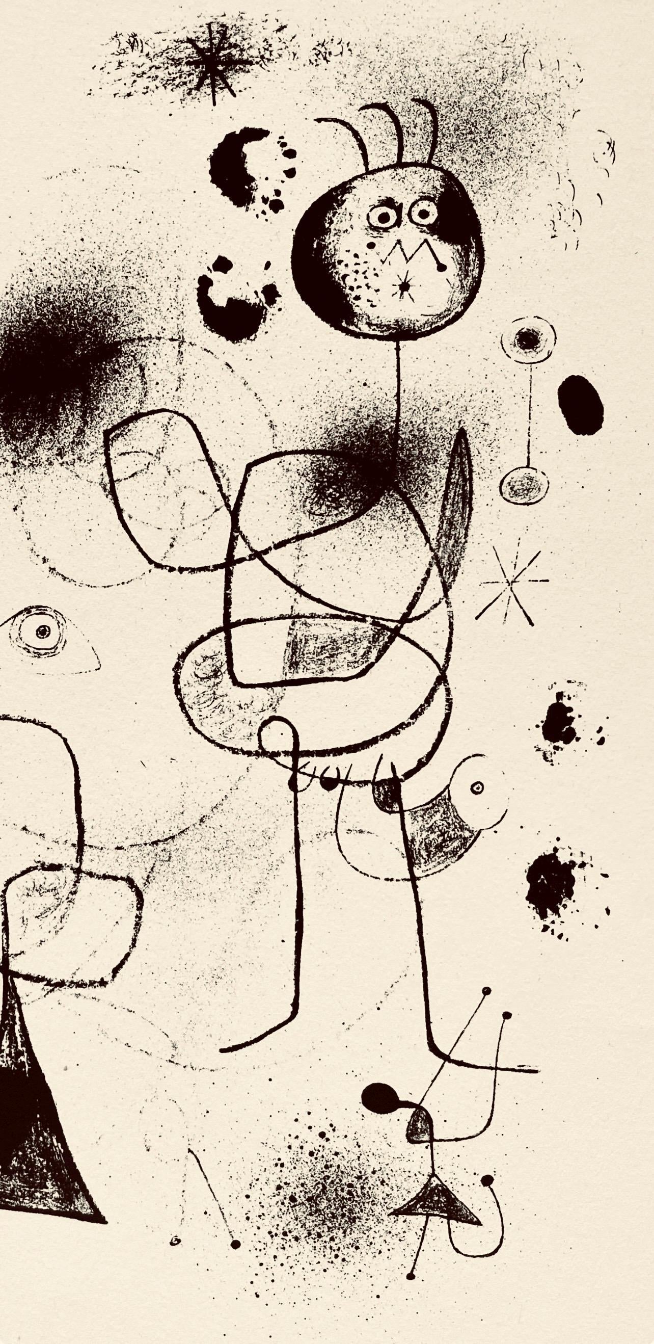 Joan Mir, Composition, The Prints Of Joan Miro, Etching