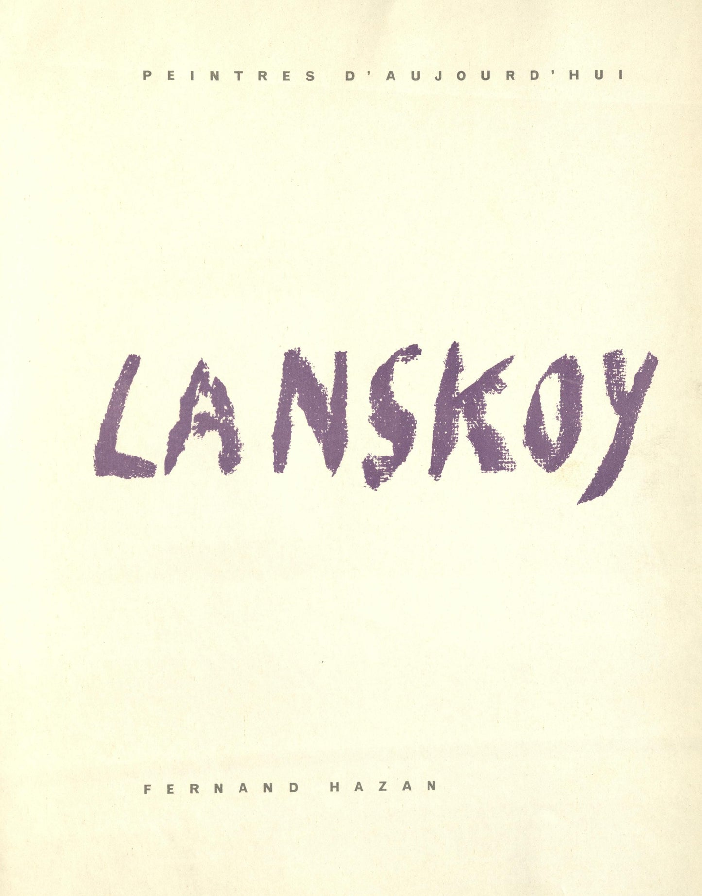 Andr Lanskoy, Composition, Andr Lanskoy, Peintres D'Aujourd'Hui, Lithograph