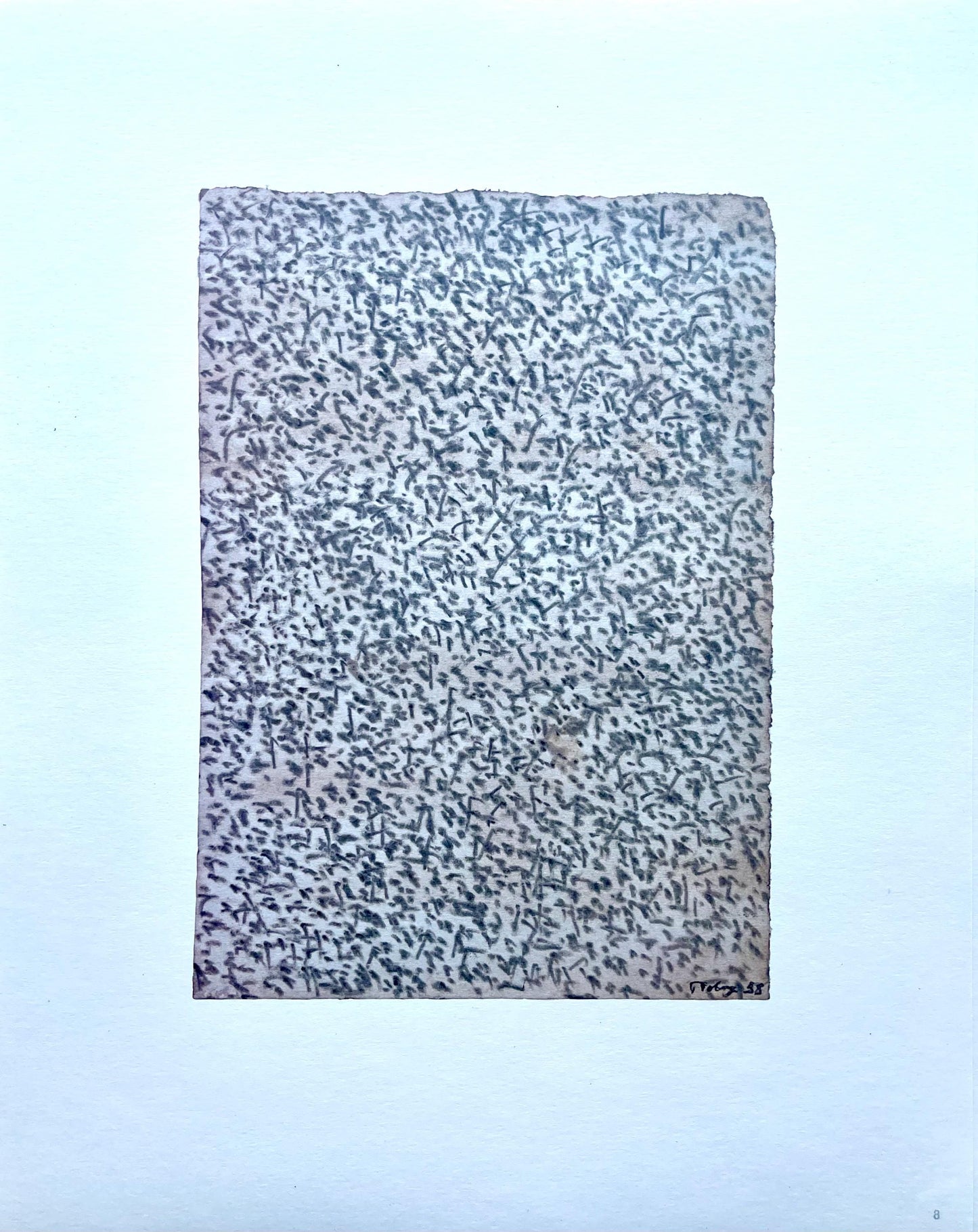 Mark Tobey, Composition, Mark Tobey, Peintres D'Aujourd'Hui, Lithograph