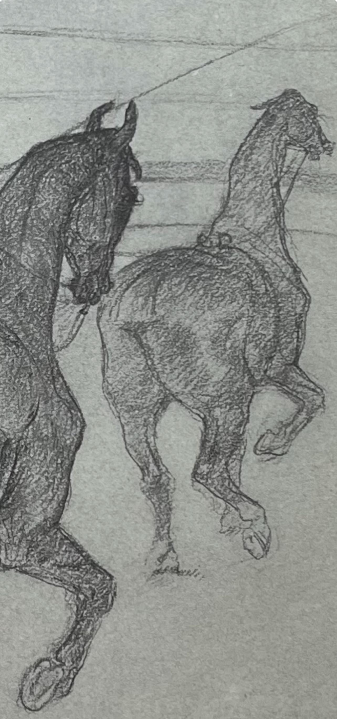 Henri De Toulouse-Lautrec, Haute Cole Equestrienne: The Tandem, Henri De Toulouse-Lautrec, At The