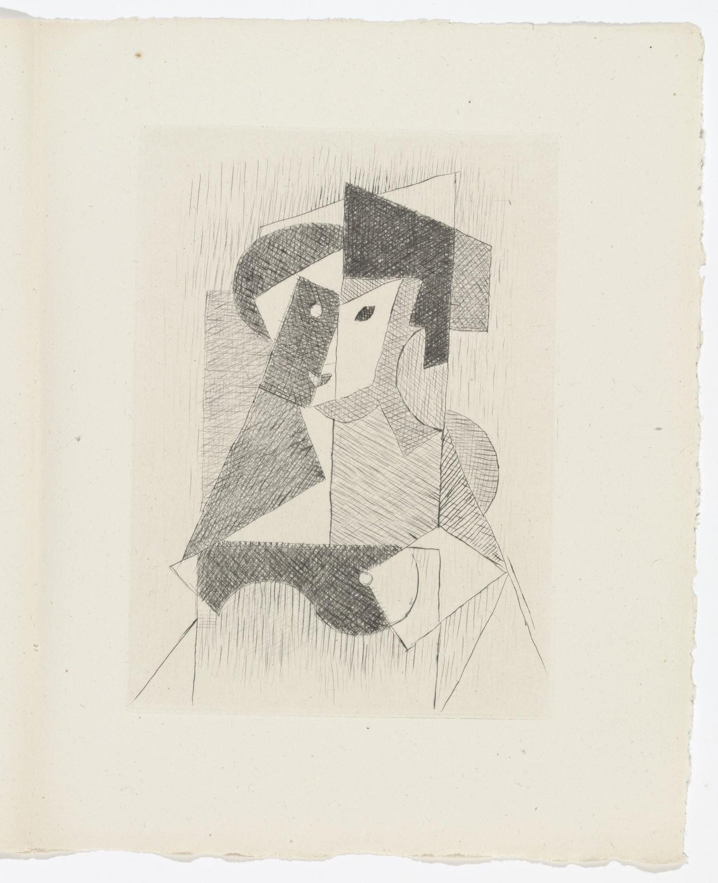 Jean Metzinger, Femme Sa Toilette (Metzinger, Am-18-013), Du Cubisme, Etching