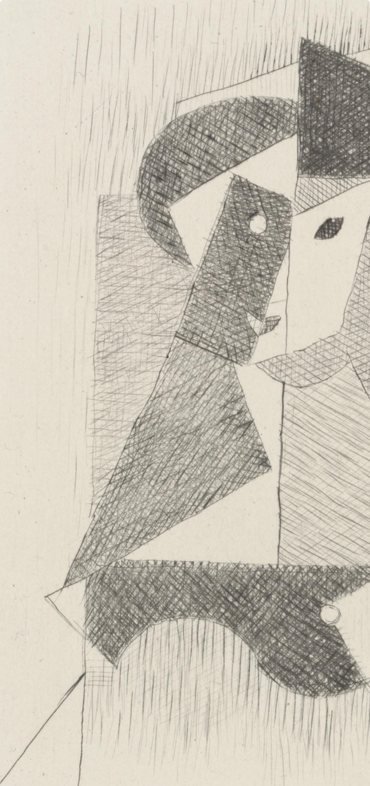Jean Metzinger, Femme Sa Toilette (Metzinger, Am-18-013), Du Cubisme, Etching