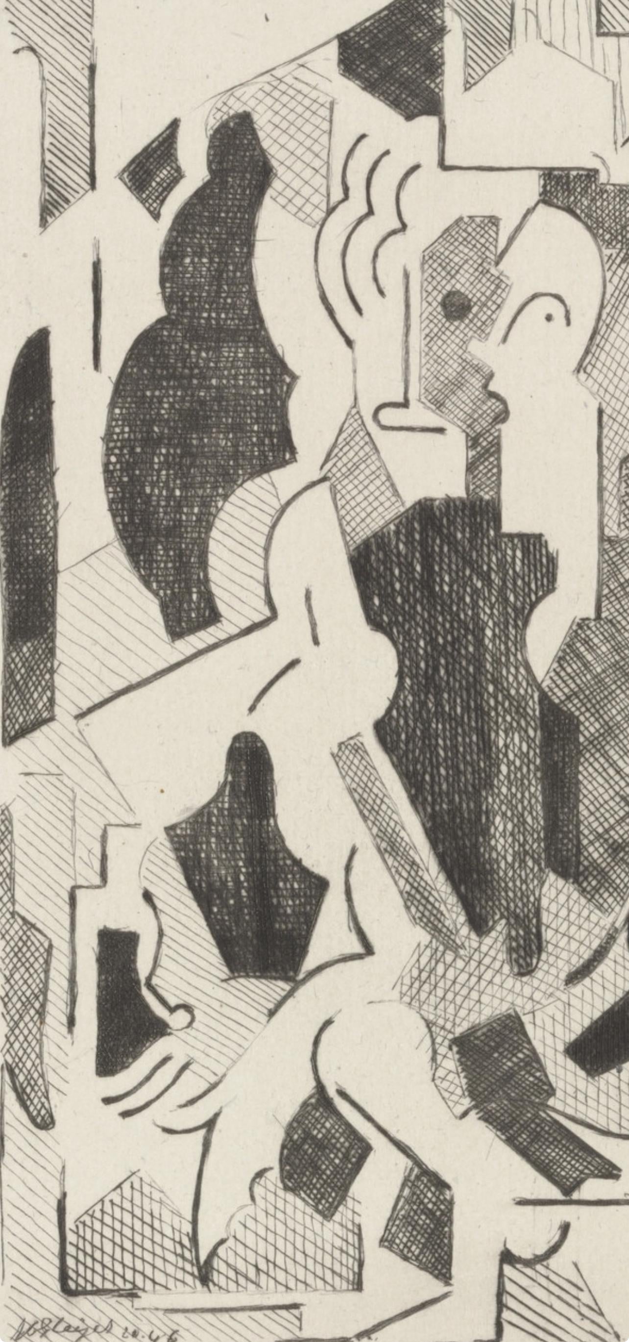 Albert Gleizes, Composition, Du Cubisme, Etching