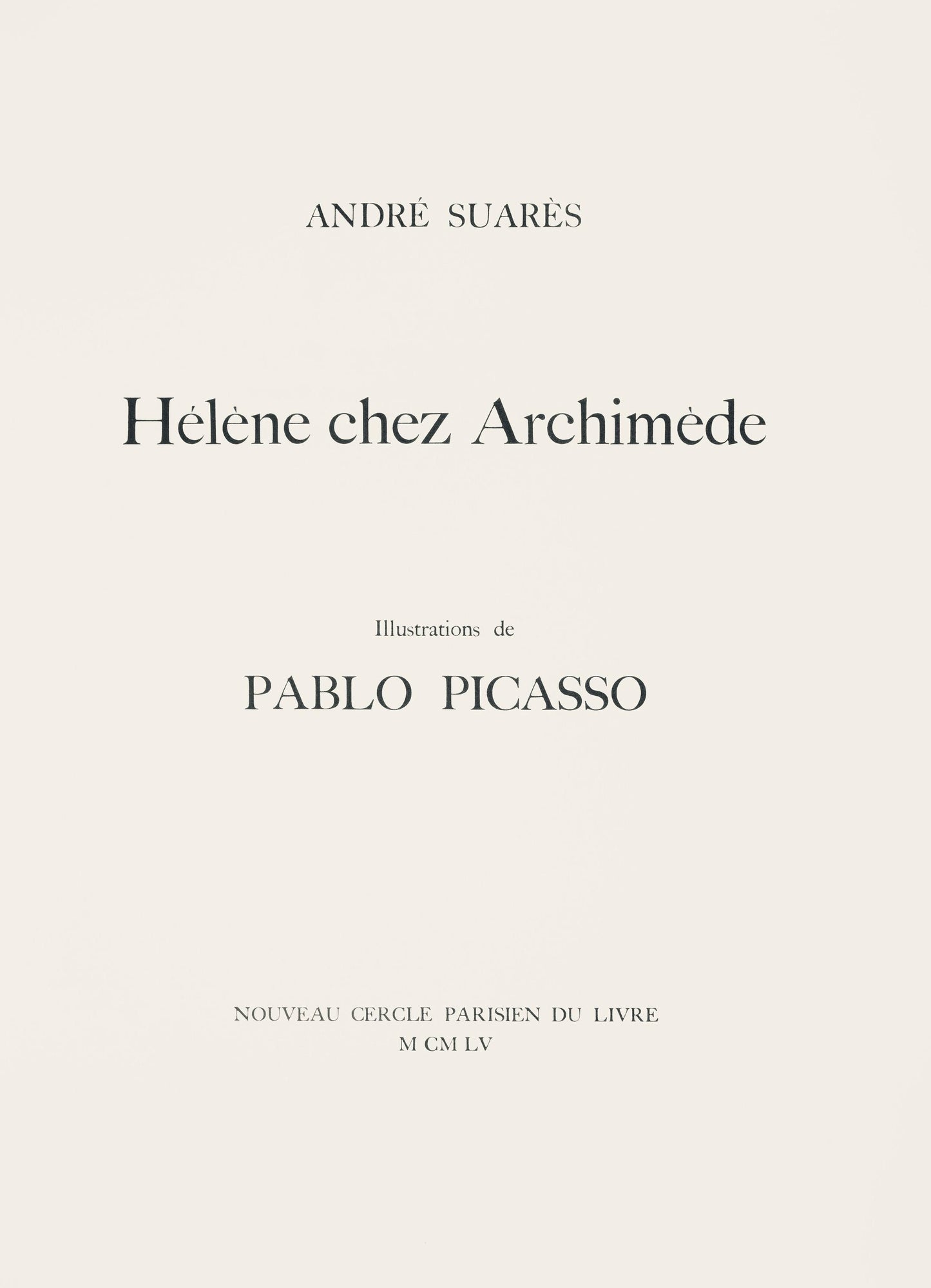 Pablo Picasso, Composition (Monod 10485), Hlne Chez Archive De Illustrations De Pablo Picasso,