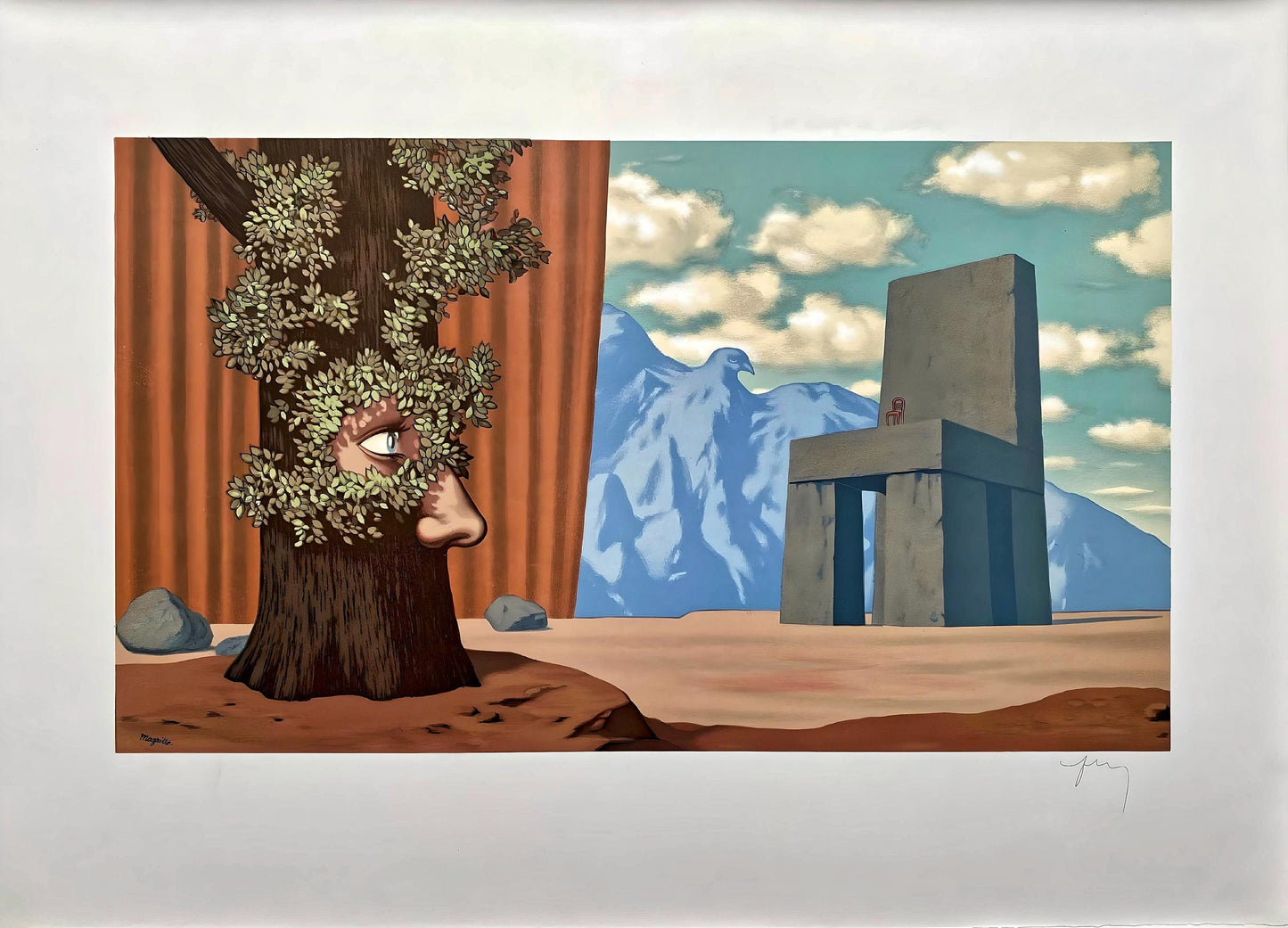 Ren Magritte, Les Claires-Voies D'Un Jeune Regard Embaument La Fte D'Un Vie, Les Enfants Trouvs De
