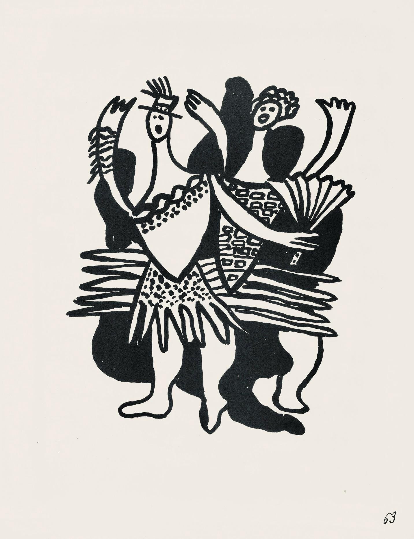 Fernand Lger, Composition, Cirque, Lithographies Originales, Lithograph