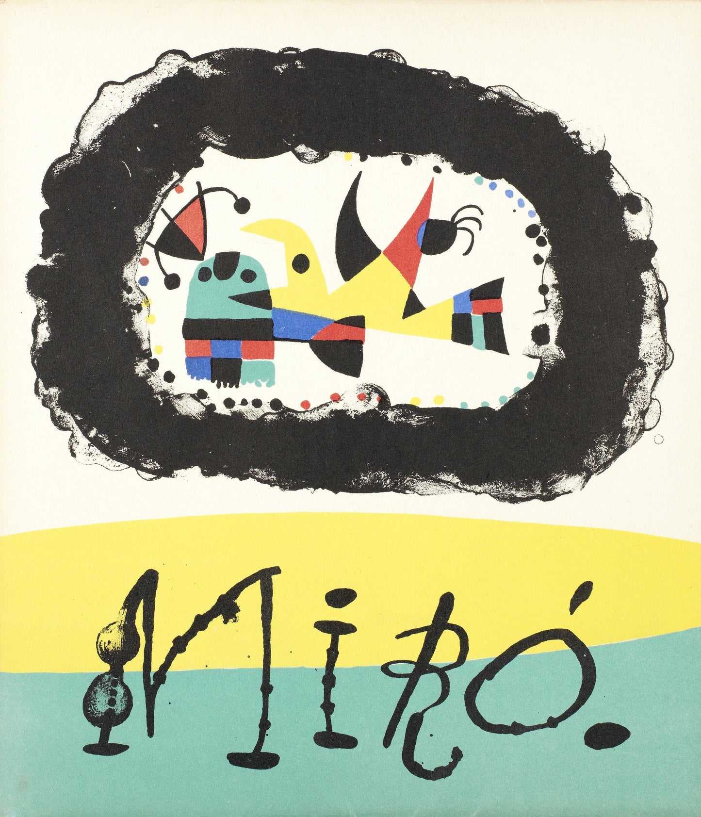 Joan Mir, Composition (Cramer 39), Joan Mir, Lithograph