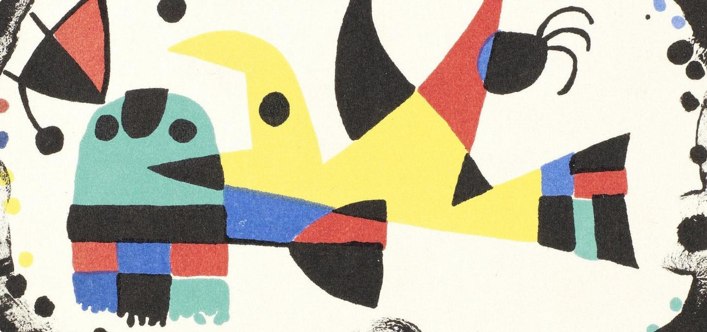 Joan Mir, Composition (Cramer 39), Joan Mir, Lithograph