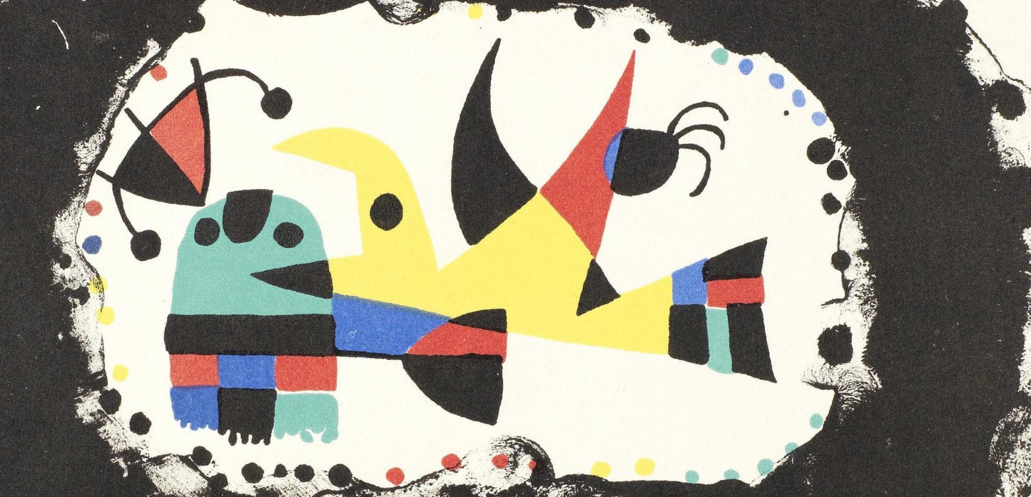 Joan Mir, Composition (Cramer 39), Joan Mir, Lithograph