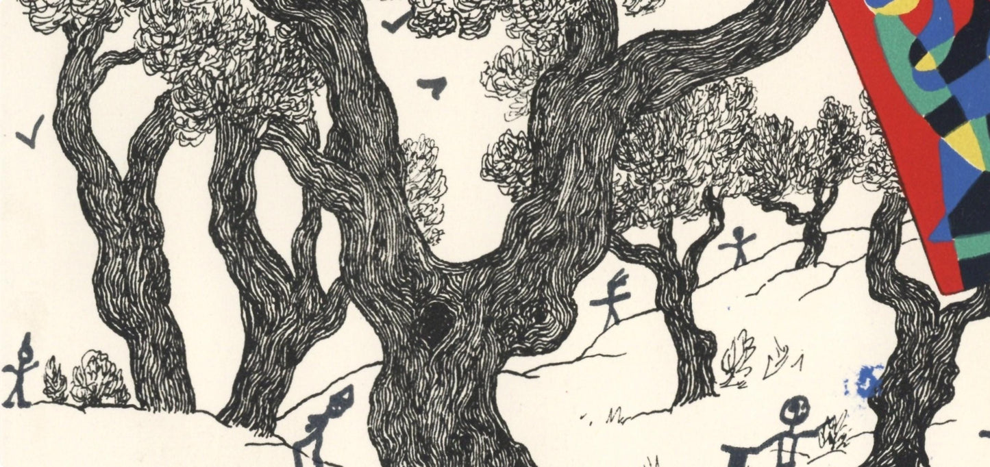 Joan Mir, Jacques Prvert, Composition (Cramer 39), Joan Mir, Lithograph
