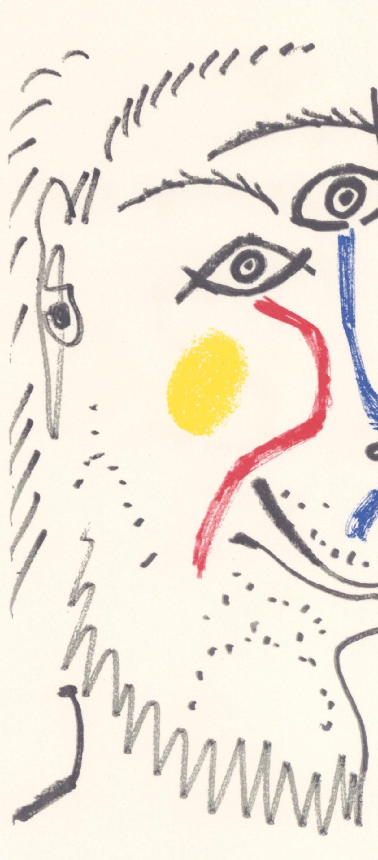 Pablo Picasso, Composition, Le Got Du Bonheur (Cramer 148; Bloch 2013), Mixed Media Lithograph