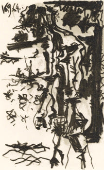 Pablo Picasso, Composition, Le Got Du Bonheur (Cramer 148; Bloch 2013), Mixed Media Lithograph
