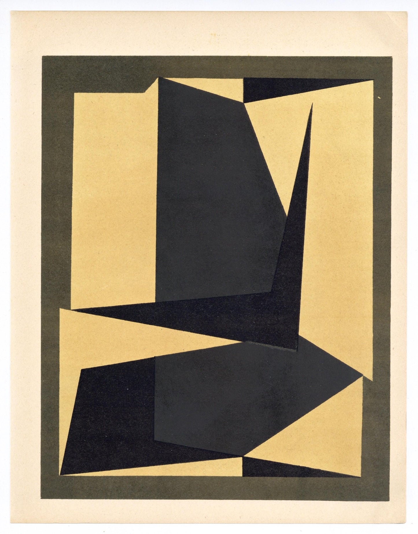 Lithograph - Victor Vasarely - Composition - XXe sicle