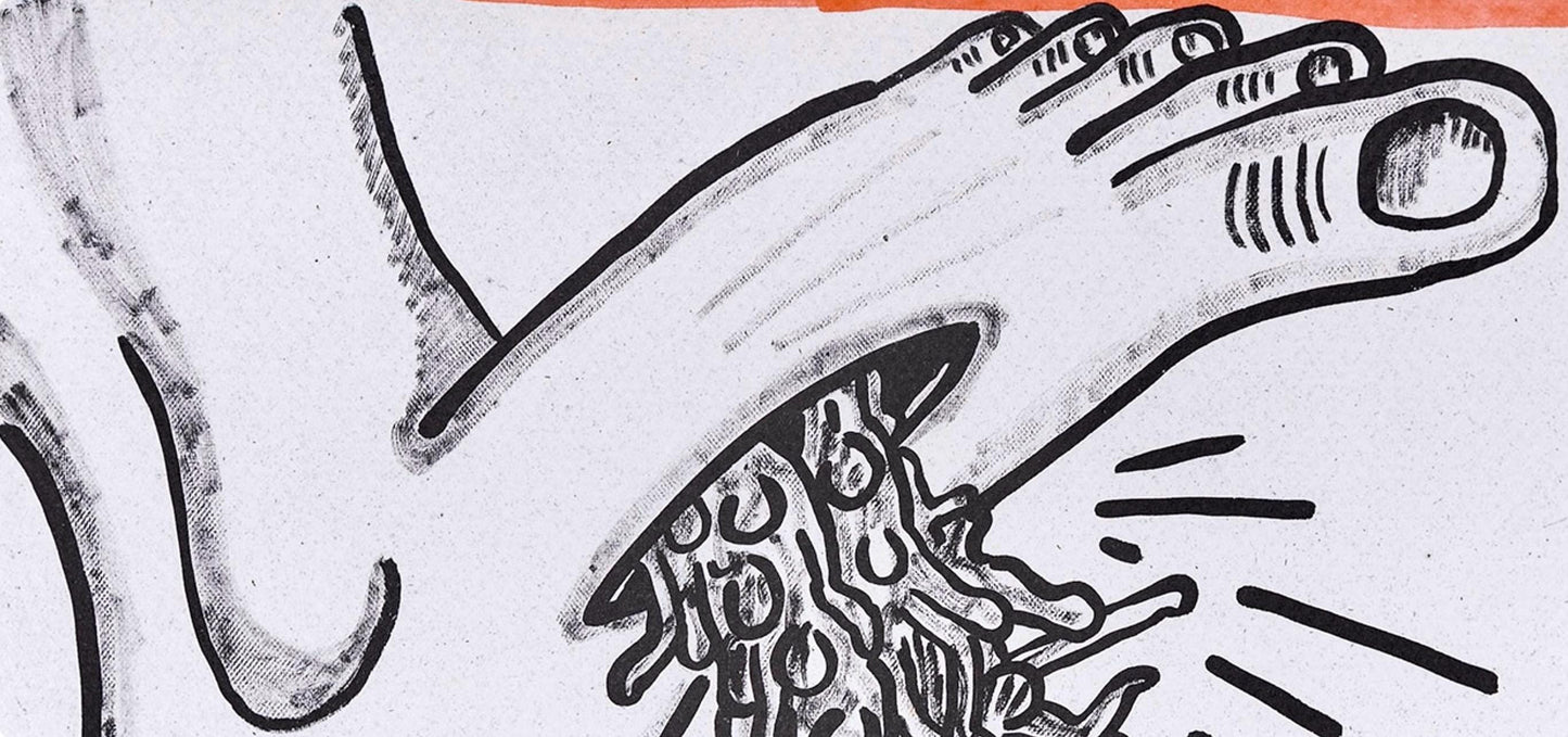 Keith Haring, Composition, Against All Odds, Lithograph