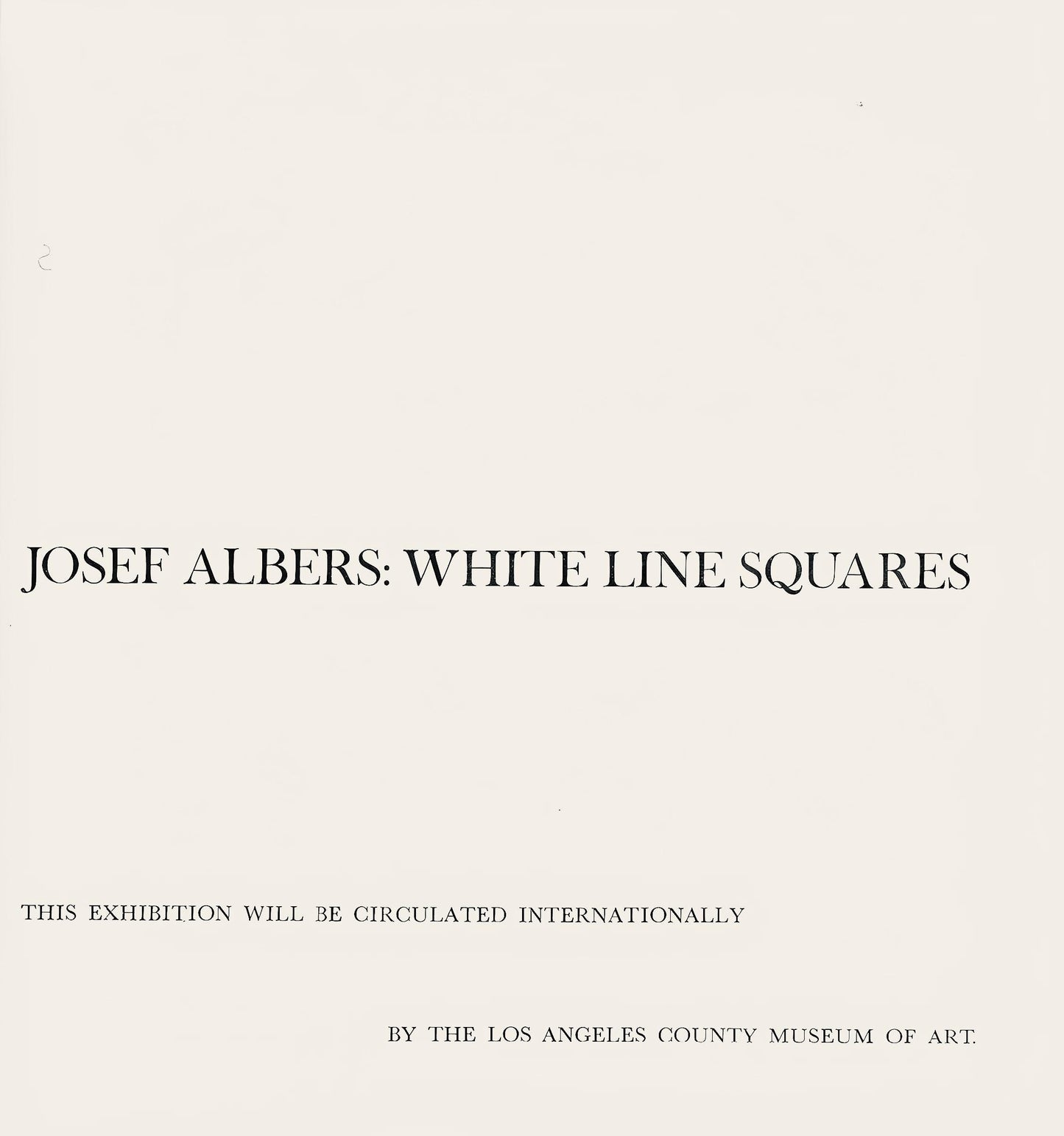 Josef Albers, Homage To The Square, Josef Albers: White Line Squares, Lithograph