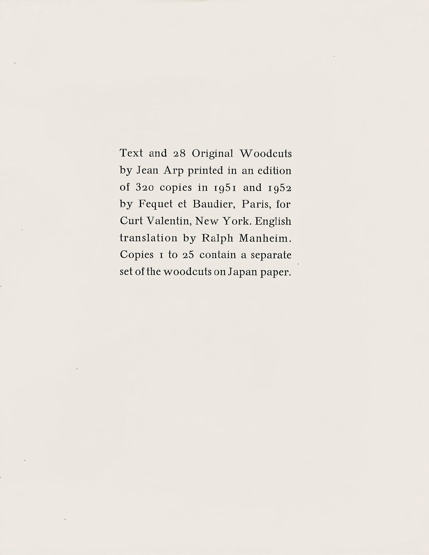 Hans Jean Arp, Composition (Arntz 148-175; Hagenbach A 25; Bolliger 54), Dreams And Projects,