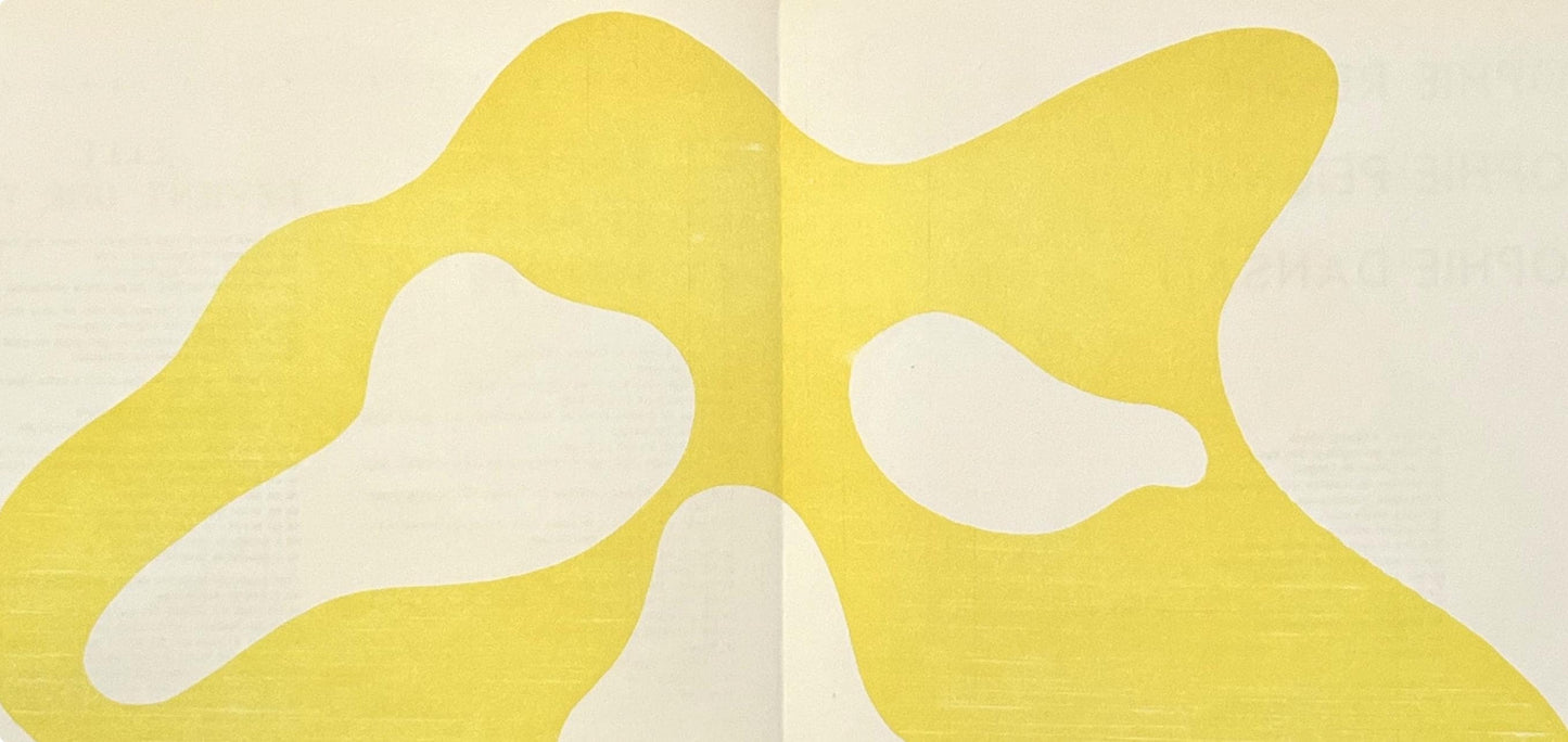 Hans Jean Arp, Composition, Derrire Le Miroir, Woodcut