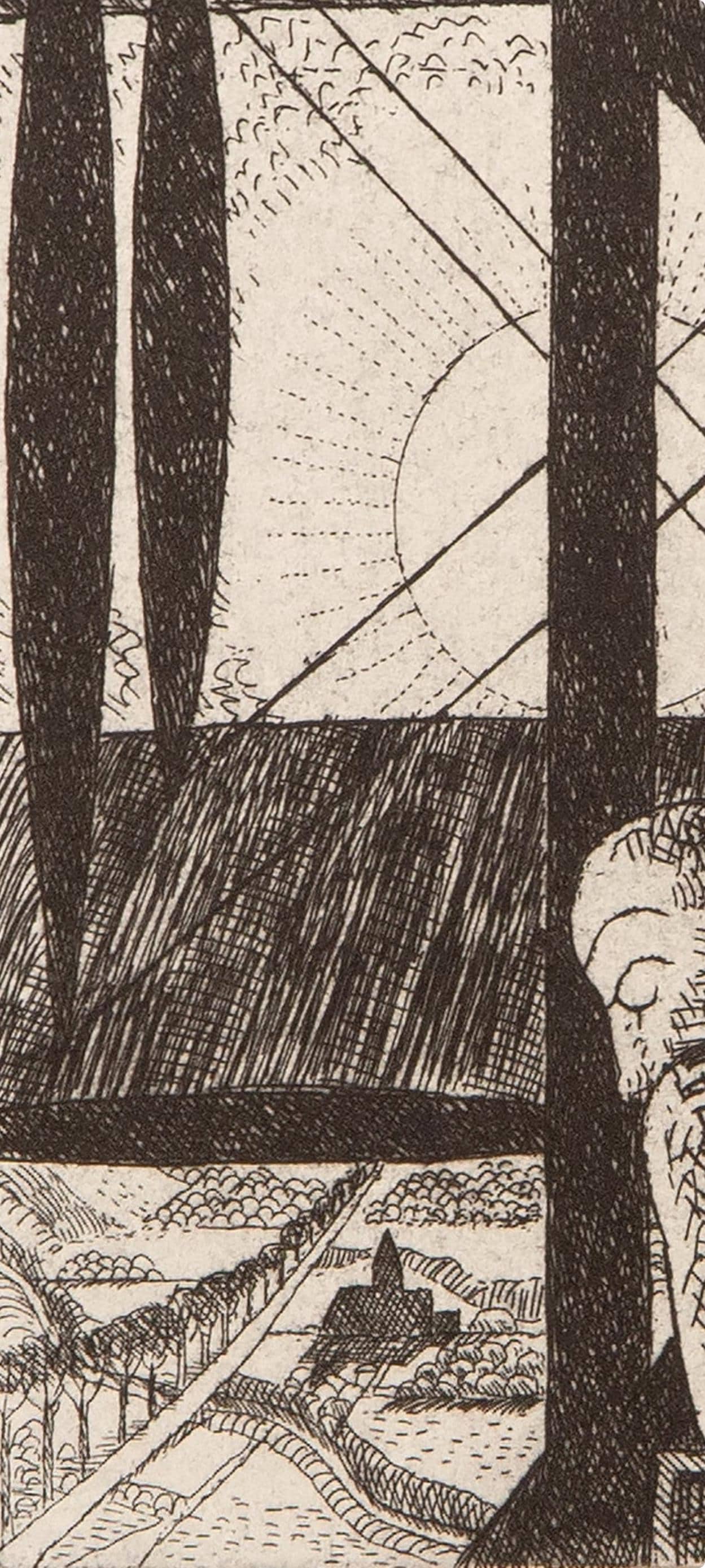 Marcel Gromaire, Composition, Vers Un Monde Volage, Etching