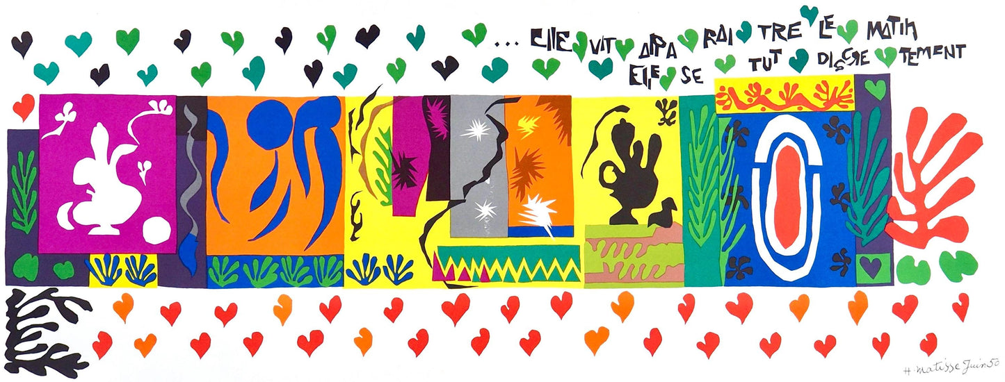 Henri Matisse, Mille Et Une Nuits, Derrire Le Miroir, Lithograph