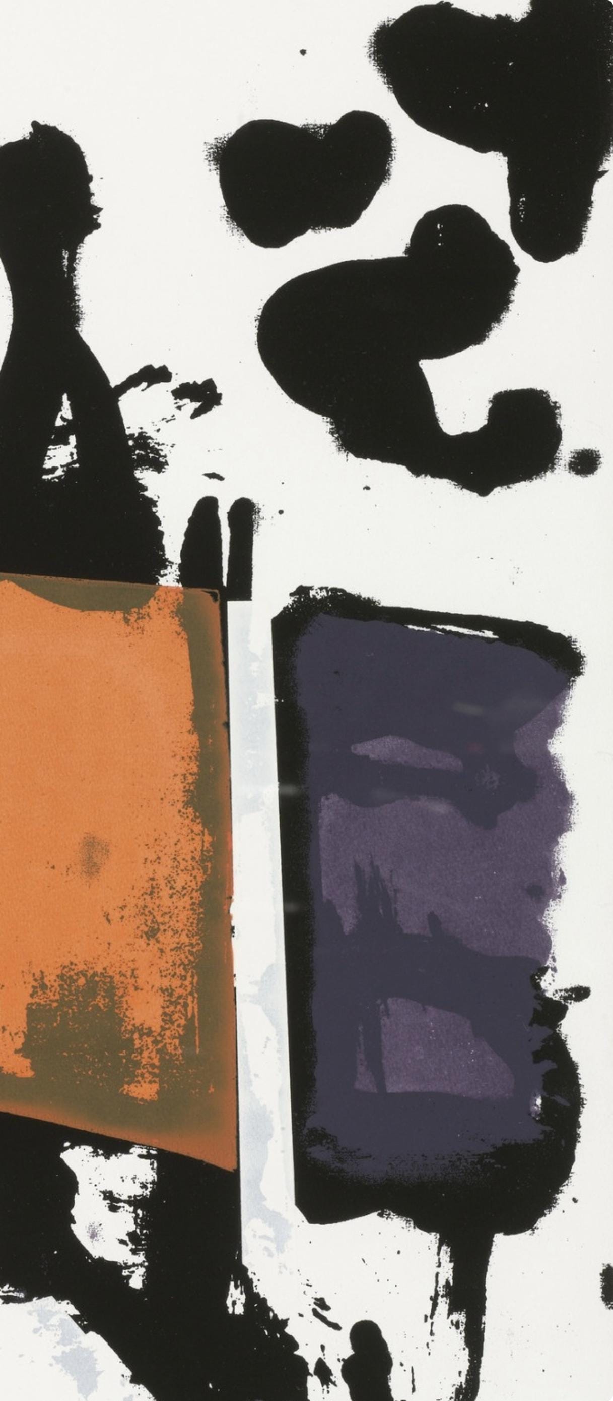 Grace Hartigan, Composition, Salute, Silkscreen