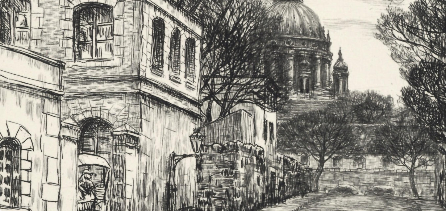 Jean Frlaut, De La Sante Aux Gobelins, A La Gloire Paris, Etching