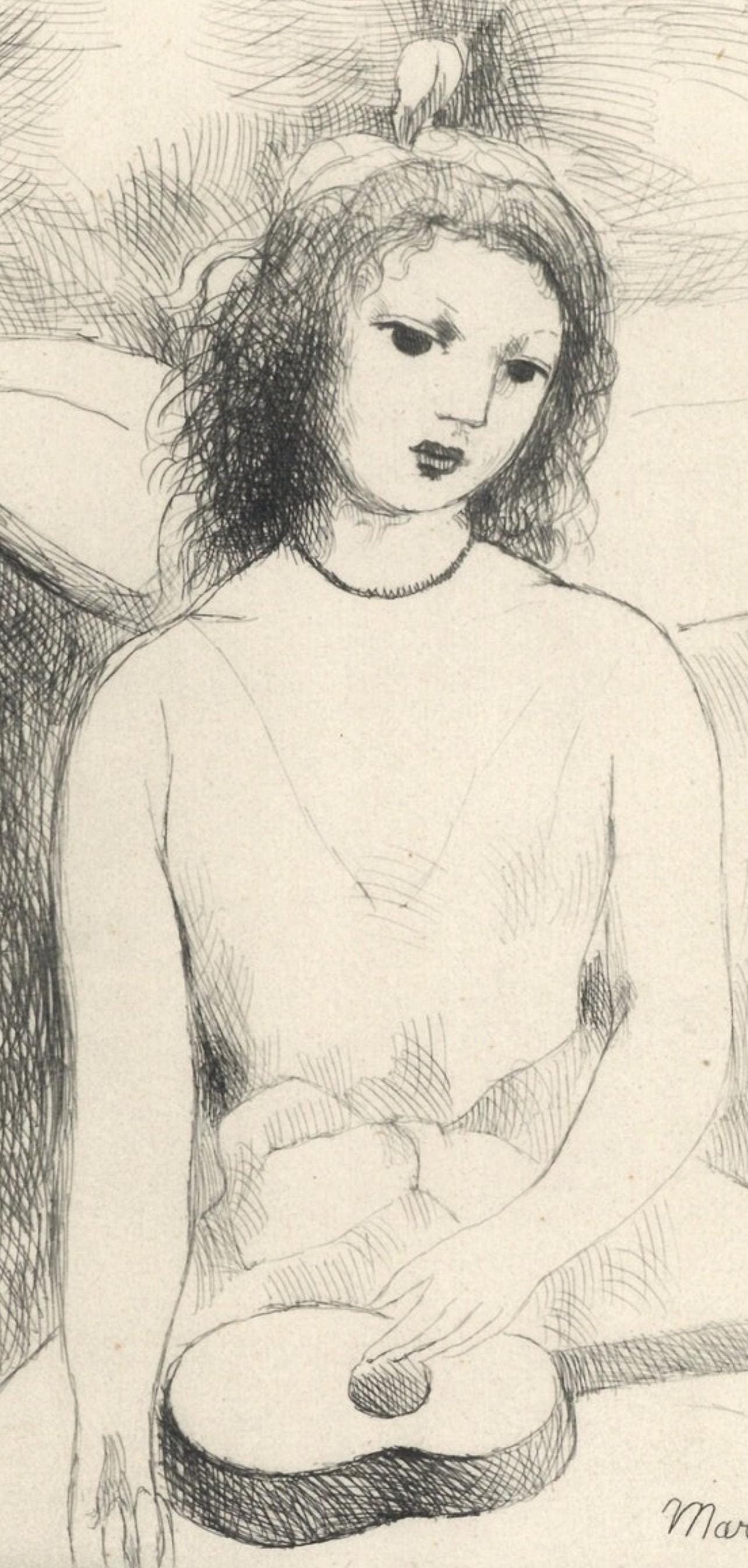 Marie Laurencin, Composition, Alternance, Etching