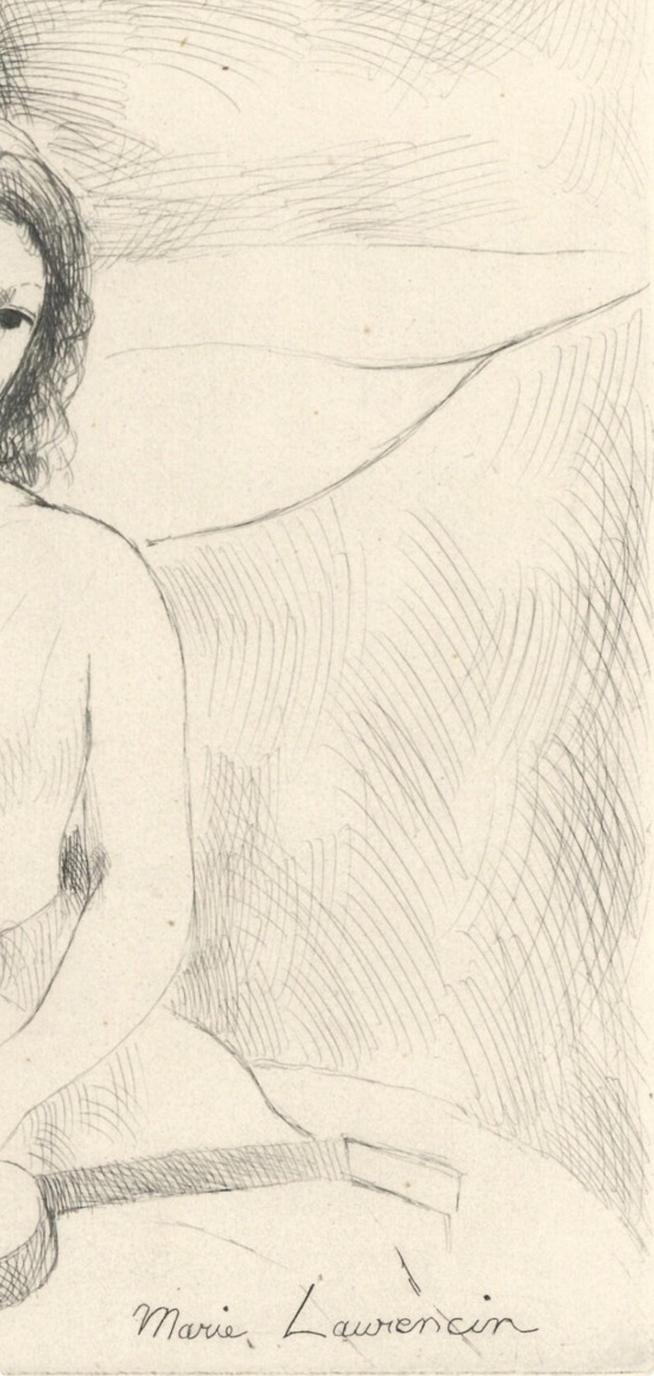 Marie Laurencin, Composition, Alternance, Etching