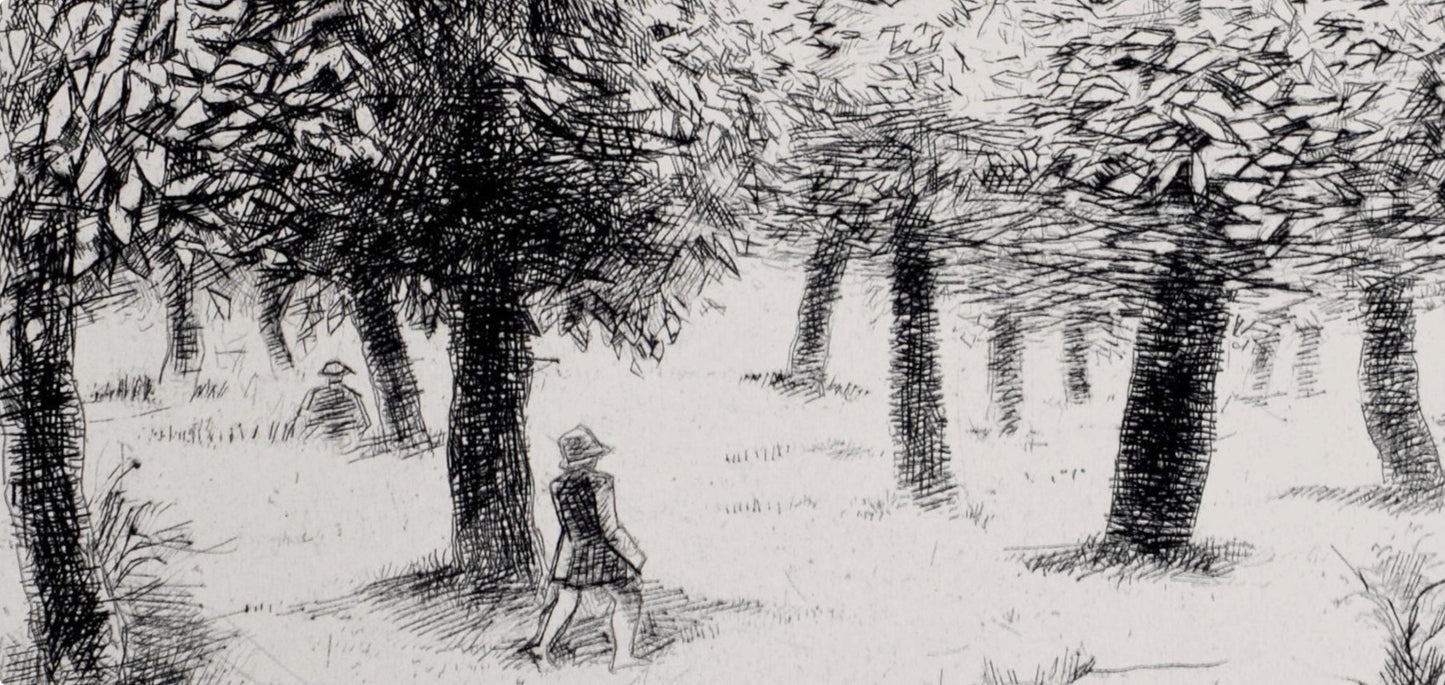 Robert Lotiron, Composition, Alternance, Etching